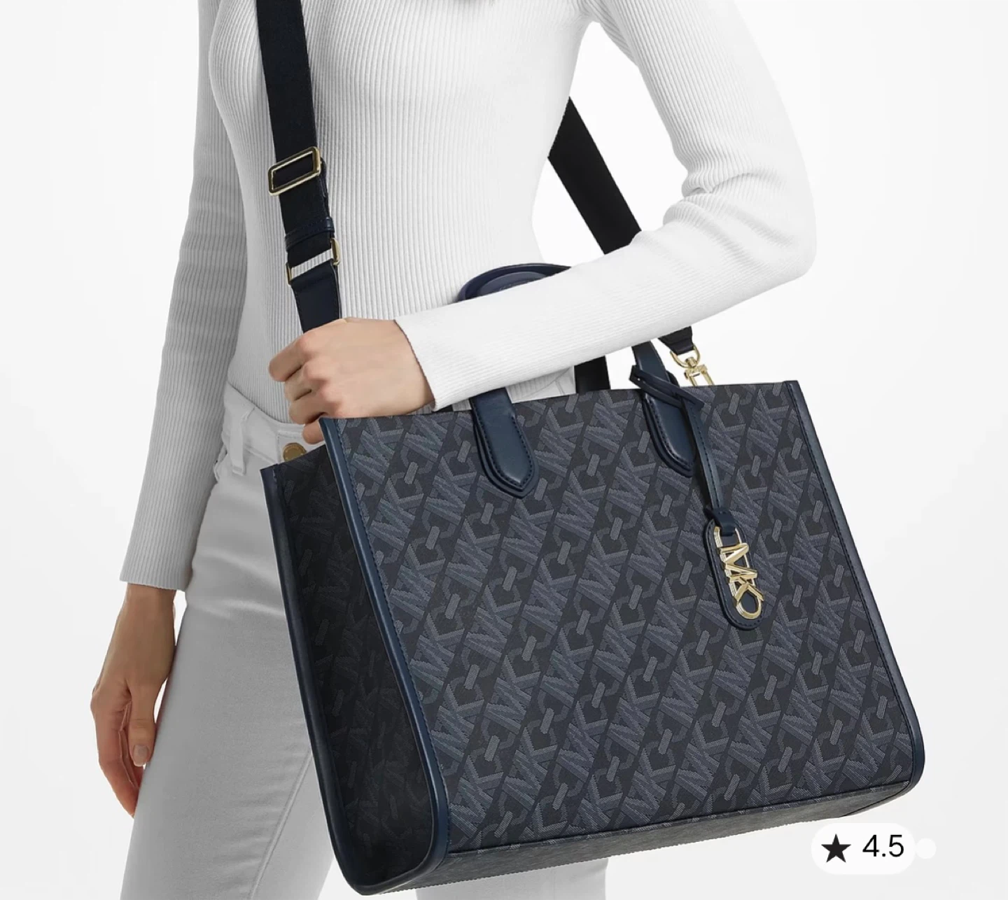 Gigi Large Empire Signature Logo Tote Bag - photo 4