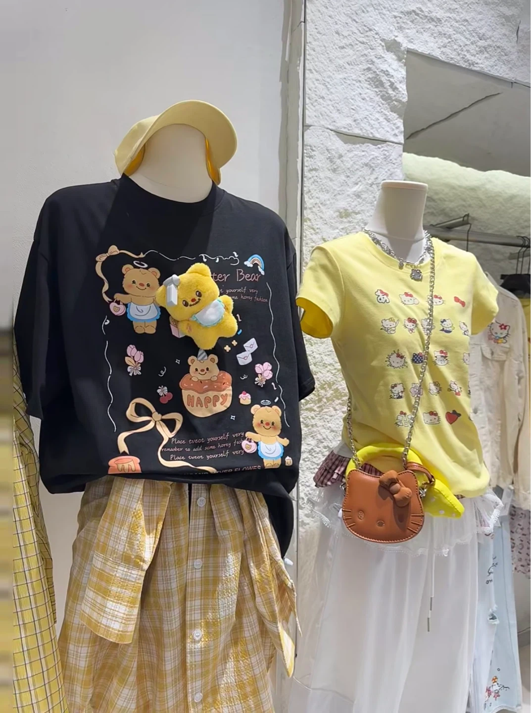 Butter Bear Graphic oversized T-Shirt