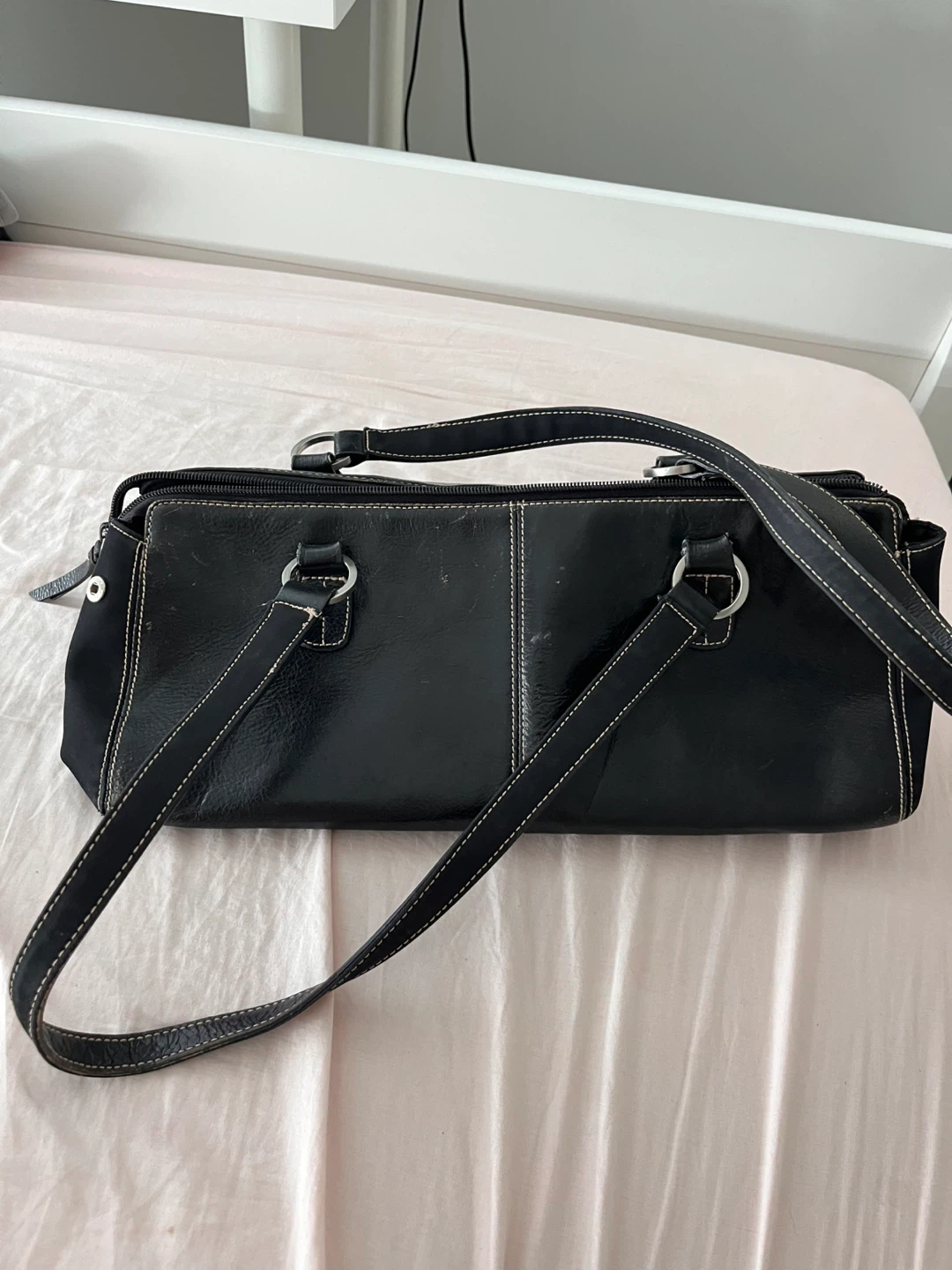 FREE Vintage Franco Sarto Black Shoulder Bag