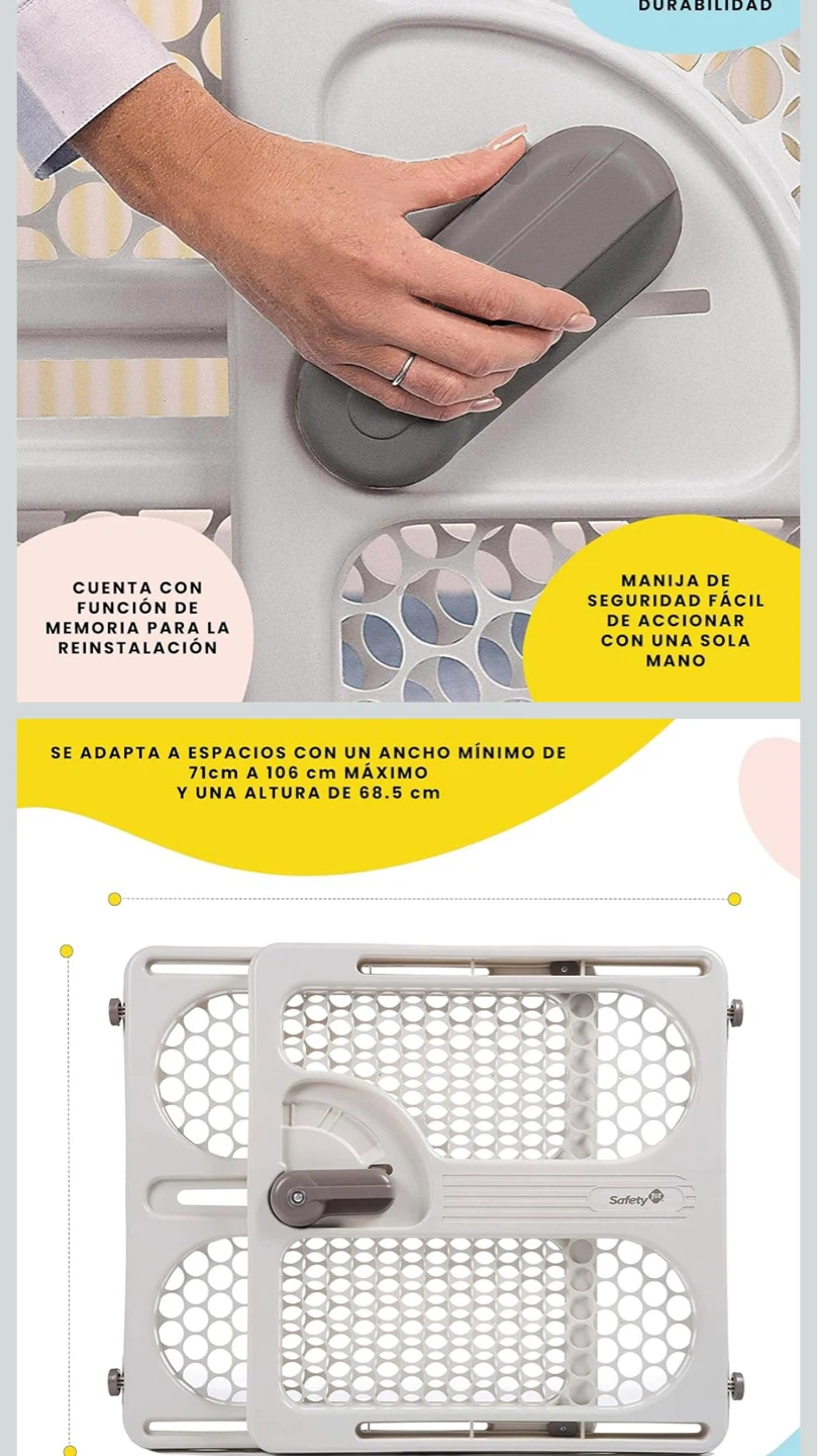 Safety 1st White Baby Gate - photo 5