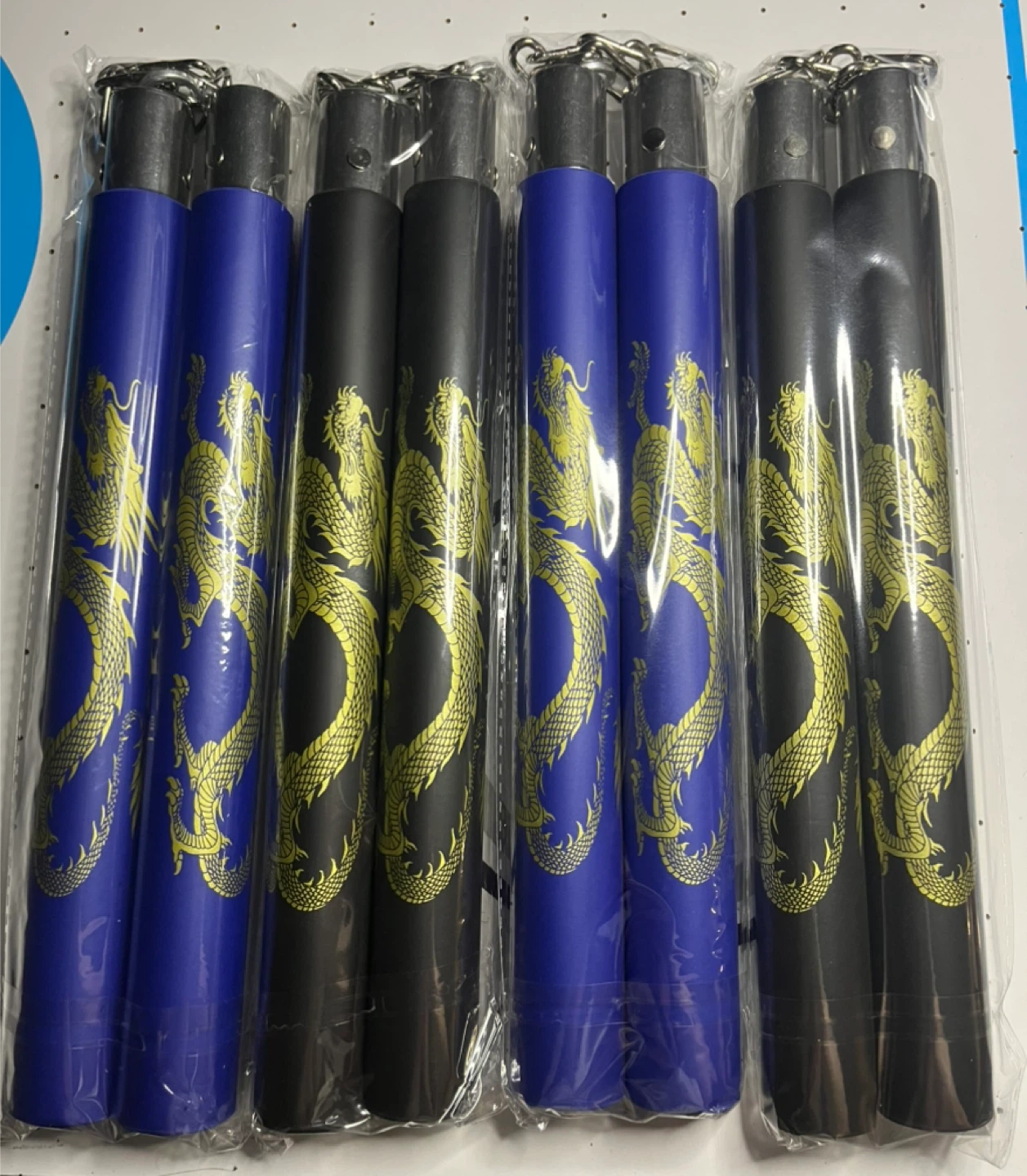 Foam Nunchucks for practice with bag