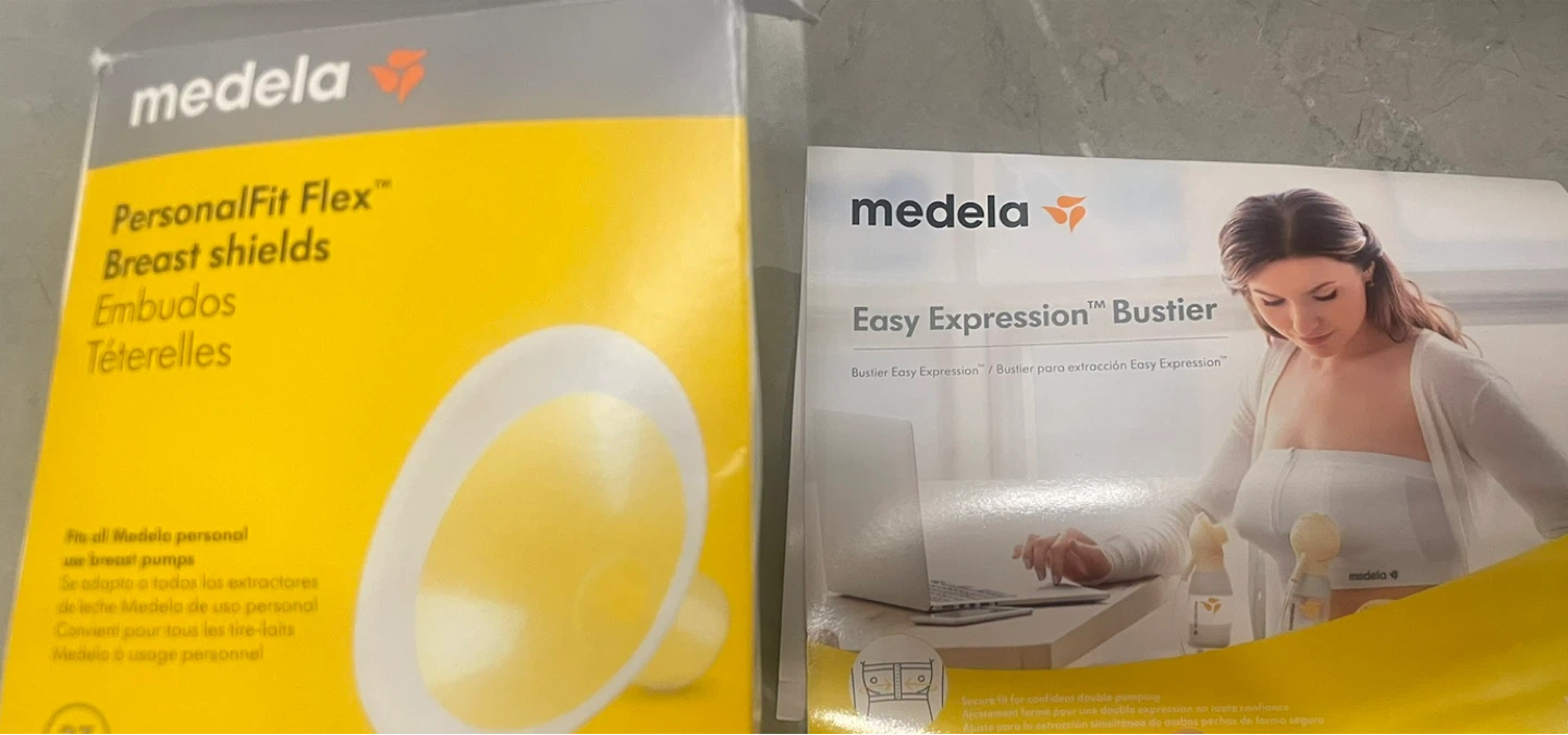 Medela Breast Shields Size 27 & Easy Expression Bustier