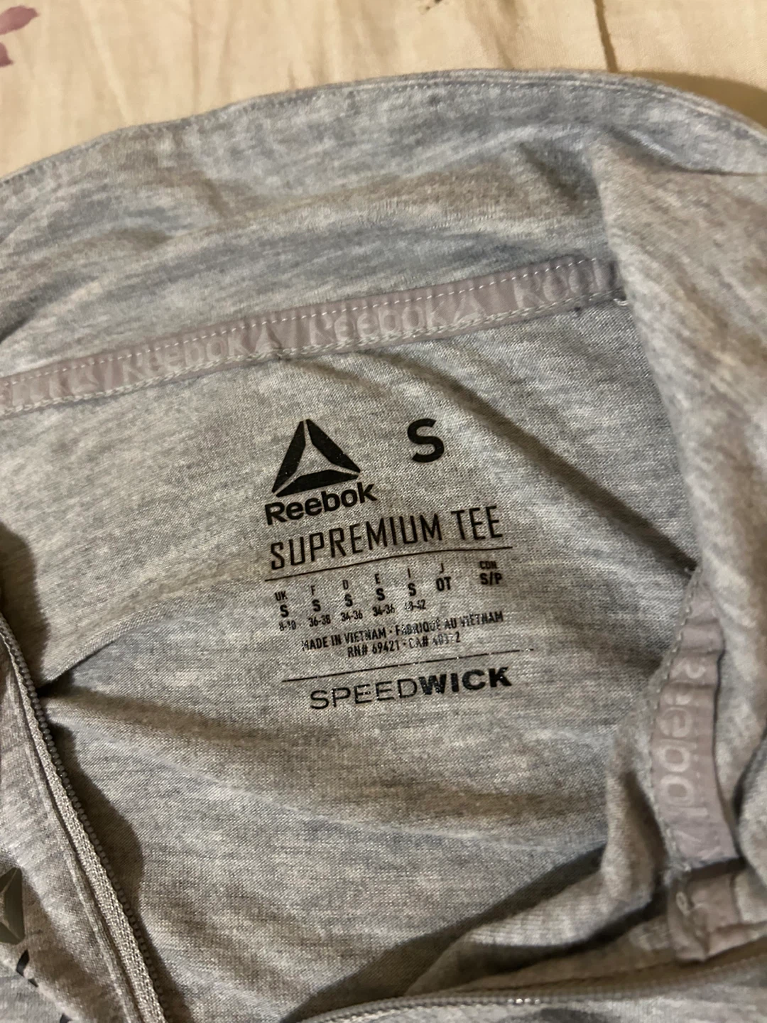 Reebok Supremium Quarter Zip Long Sleeve Shirt - photo 2
