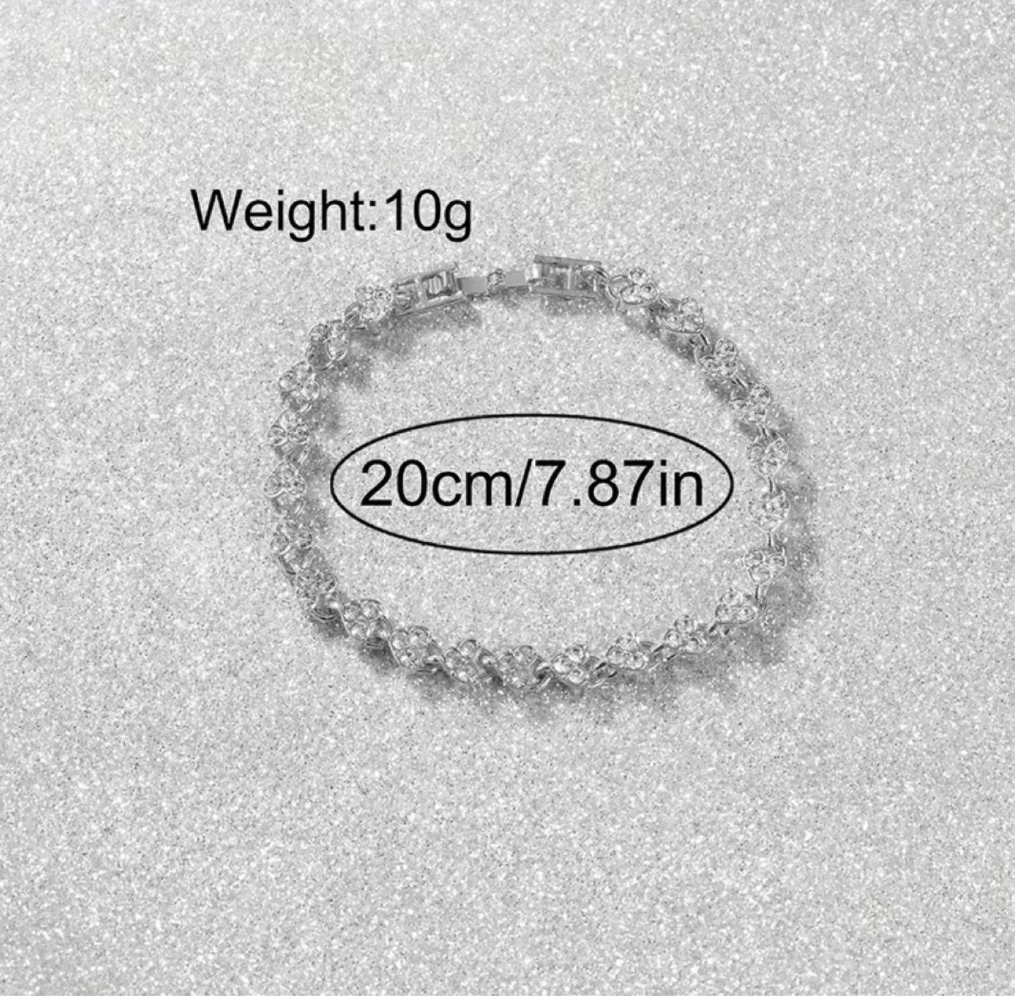 New Women's Crystal Watch and Bracelet Set - Silver Tone - photo 5