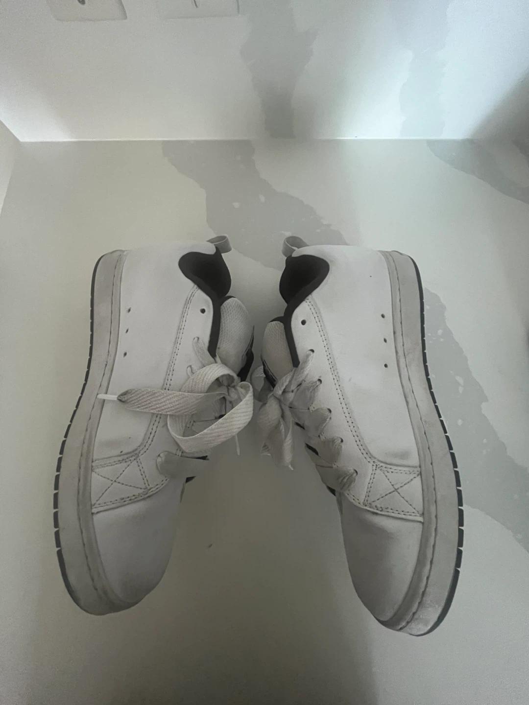DC Shoes White and Black High-Top Sneakers - photo 2