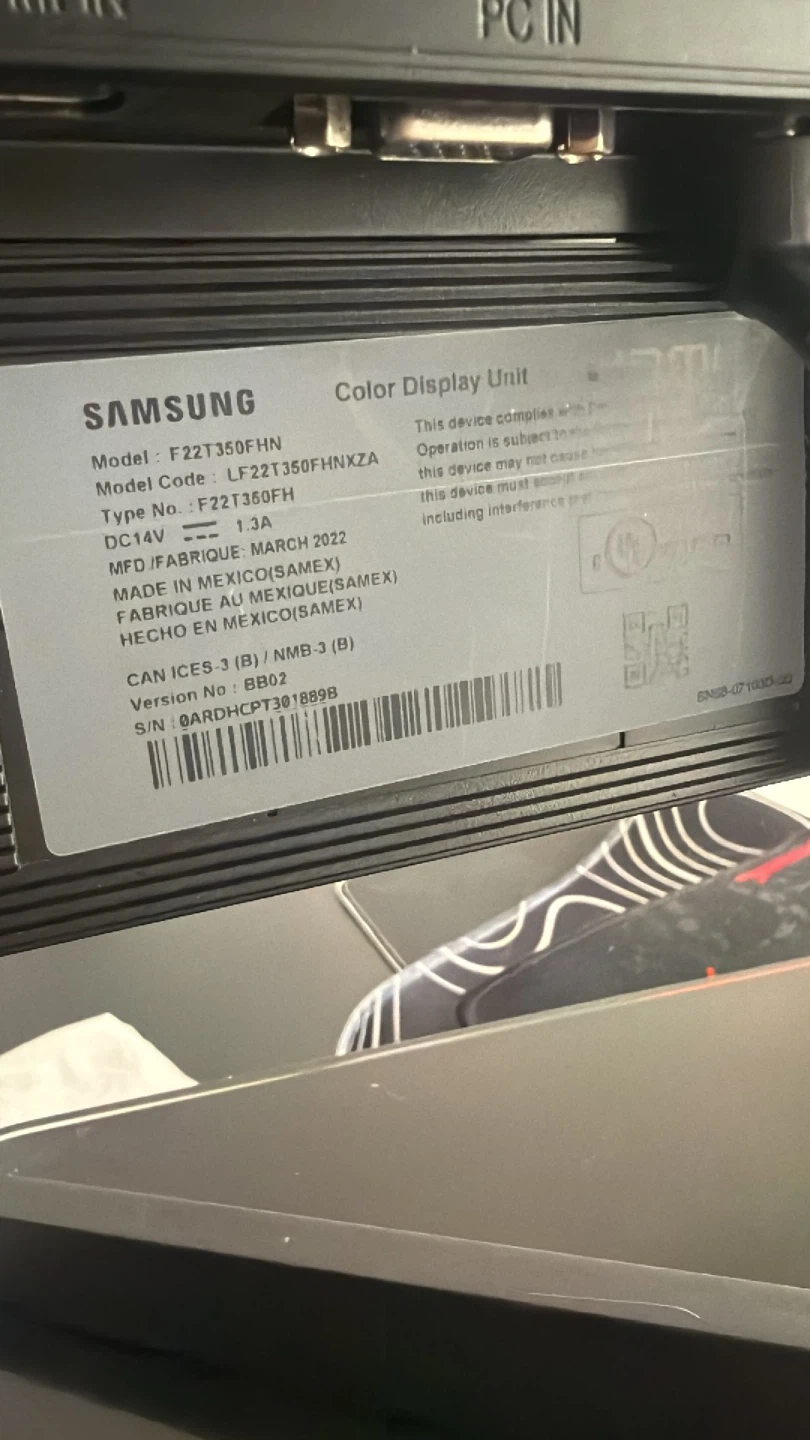 22 inches Samsung Monitor 🌱 - photo 2