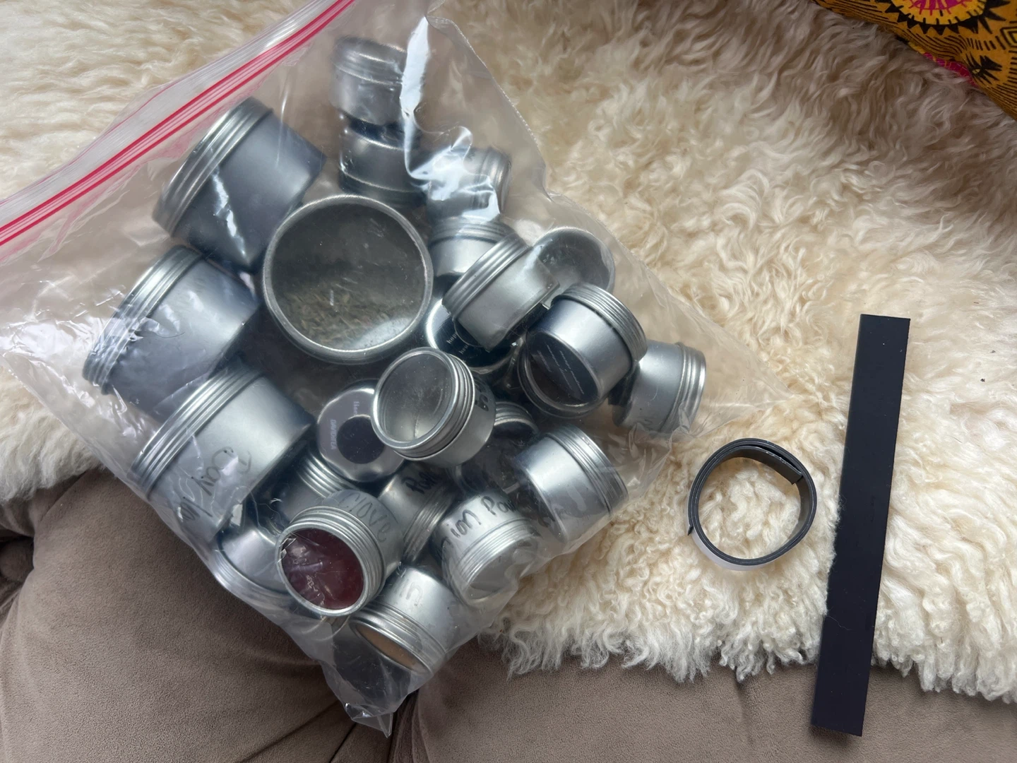Magnetic spice holders