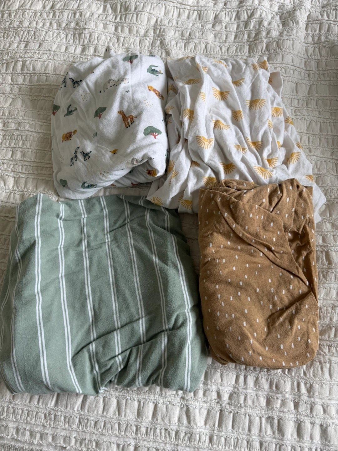 Set of 4 Crib Sheets