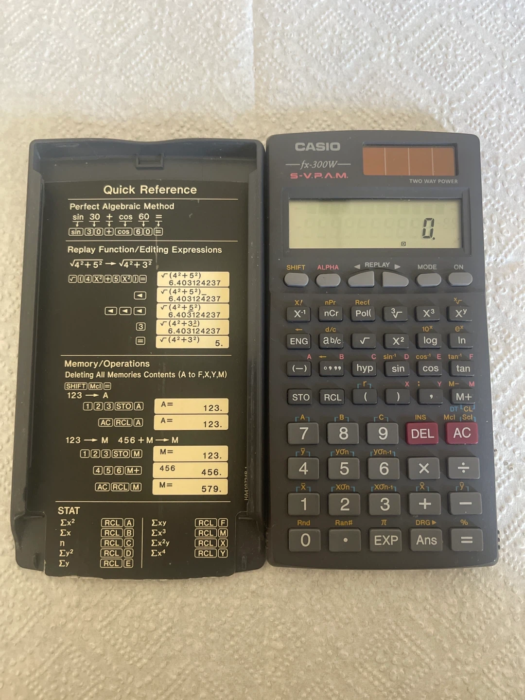 Casio fx-300W S-V.P.A.M. Scientific Calculator
