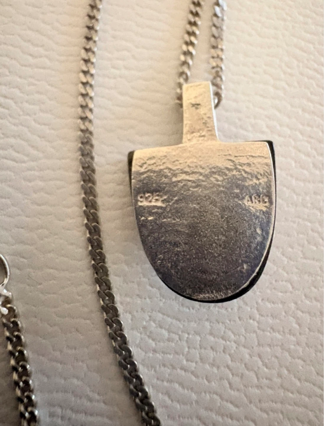 Modernist Silver & Black Onyx stone ARC - photo 3