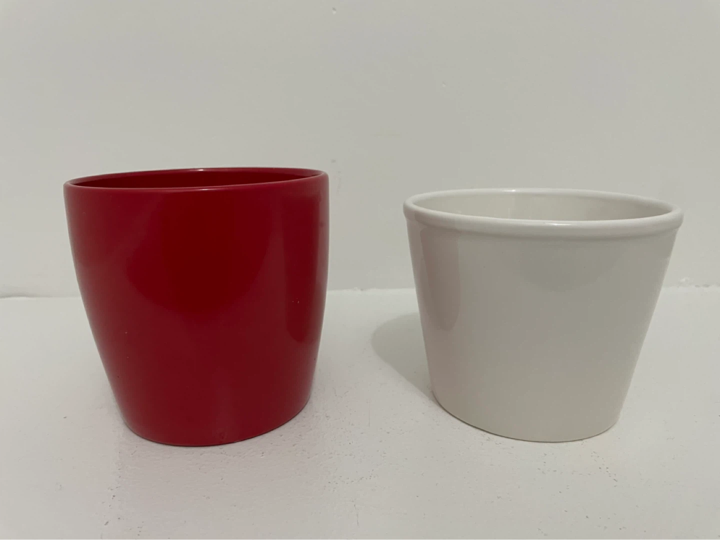 10 ceramic plant pots set - photo 2
