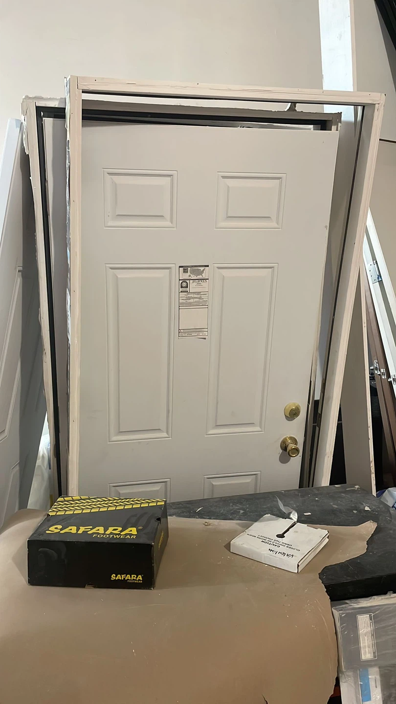 White 6-Panel Interior Door