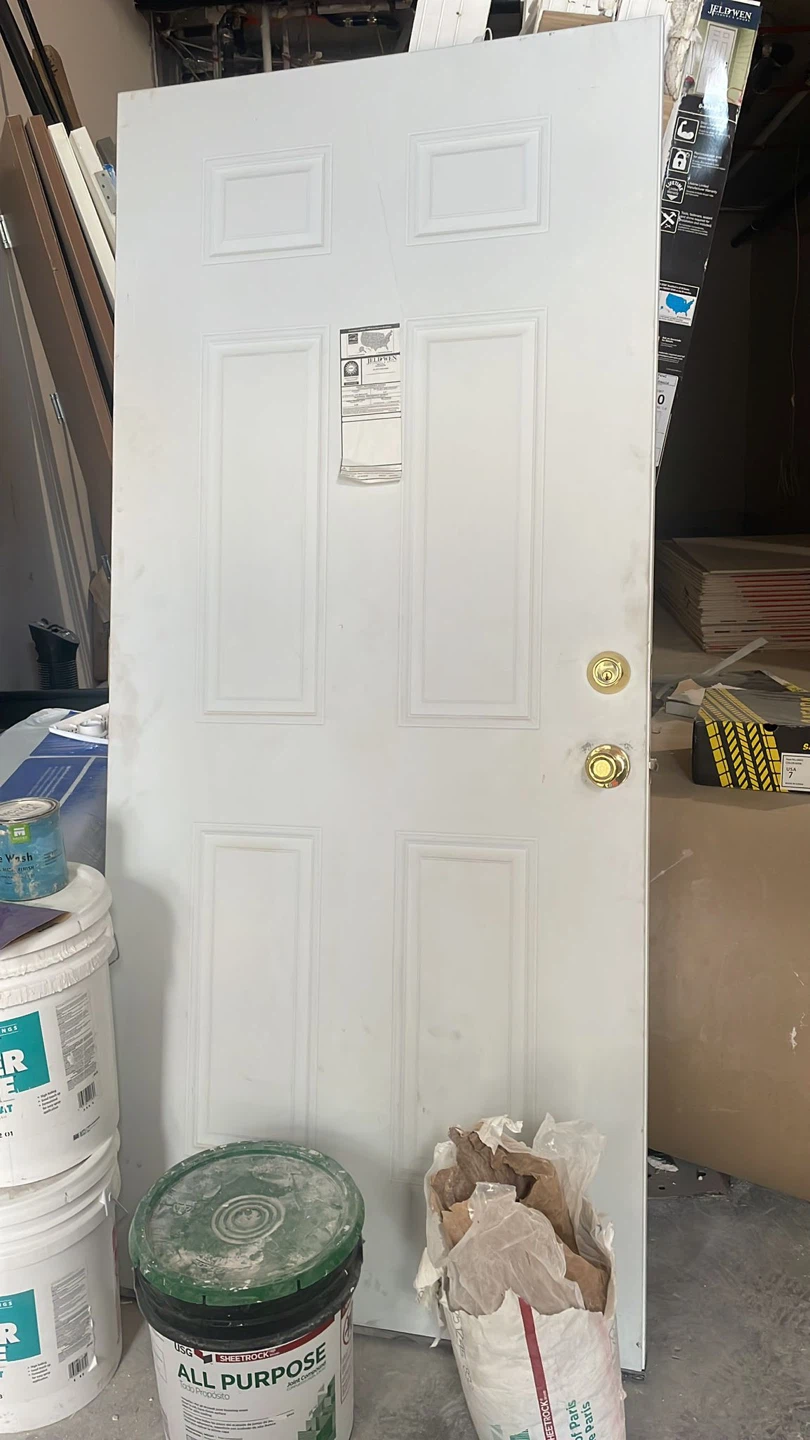White 6-Panel Interior Door - photo 2