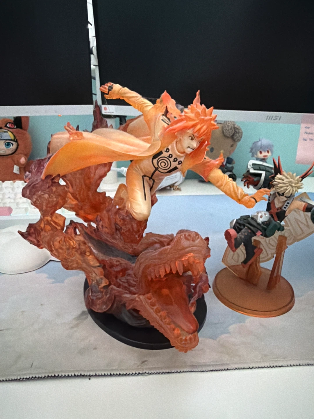 THREE Anime Action Figures - Minato, Bakugo, Kaneki - photo 2