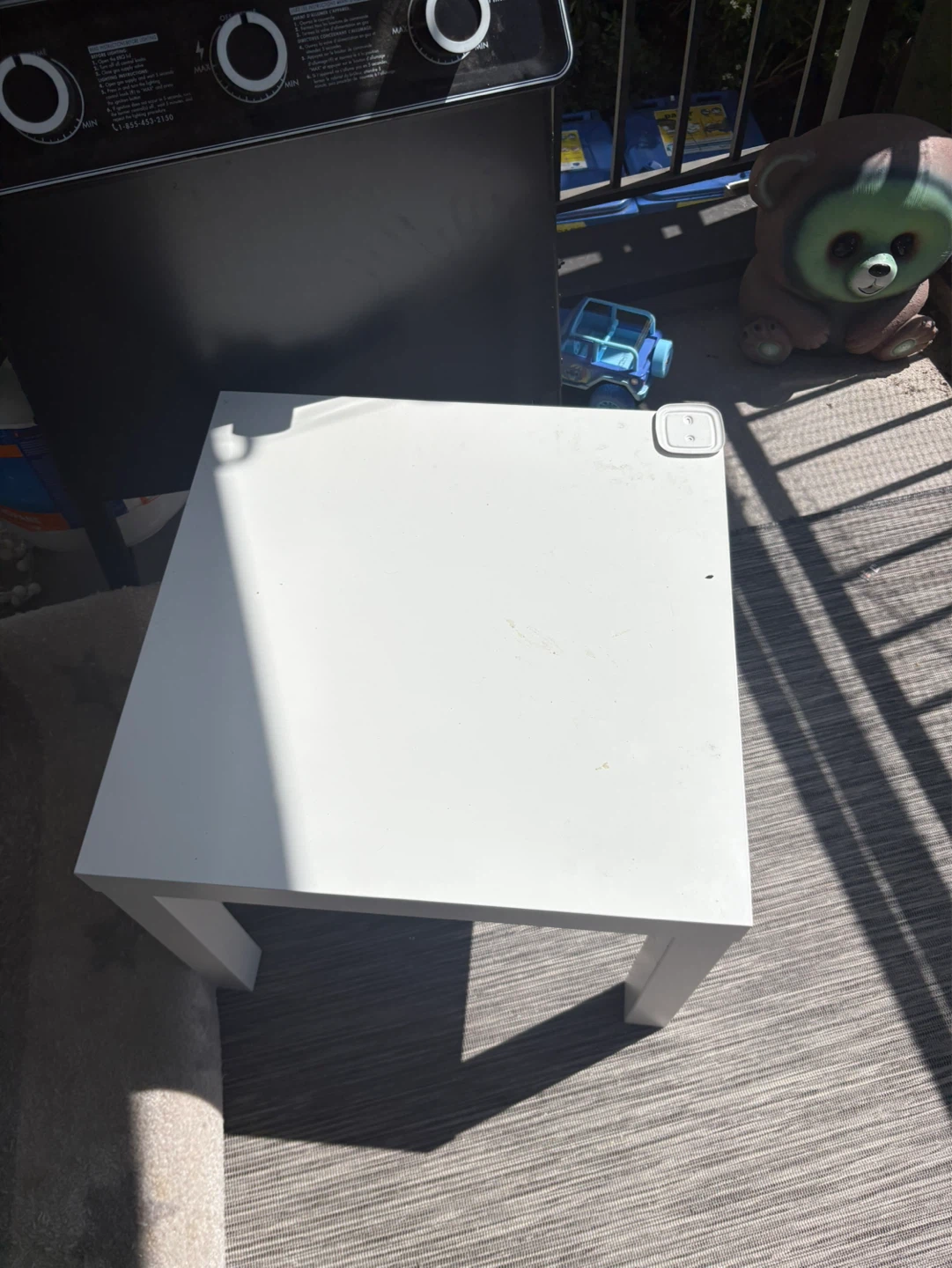 White Side Table