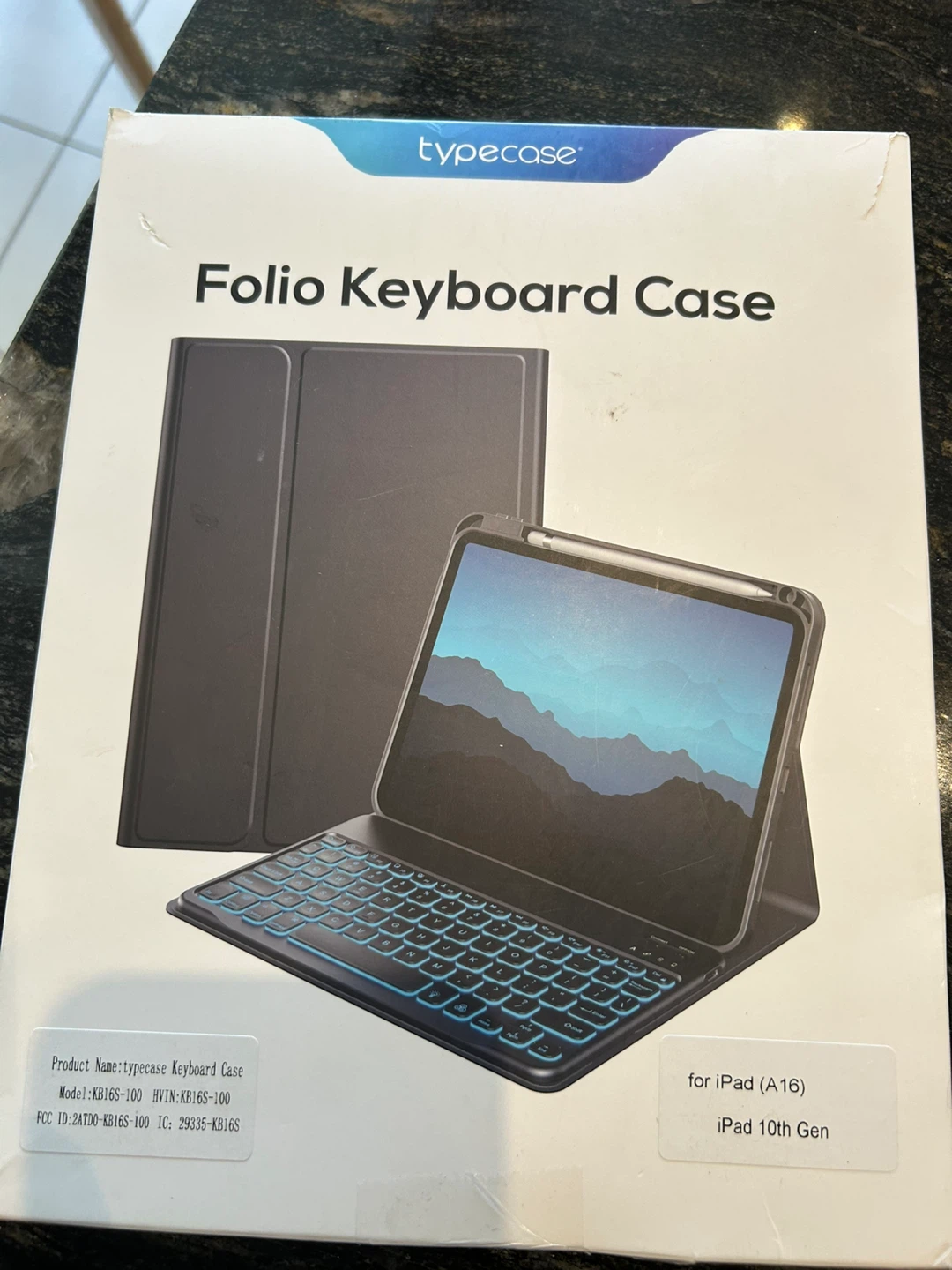 BNIB Typecase Folio Keyboard Case for iPad 10th Gen - photo 3