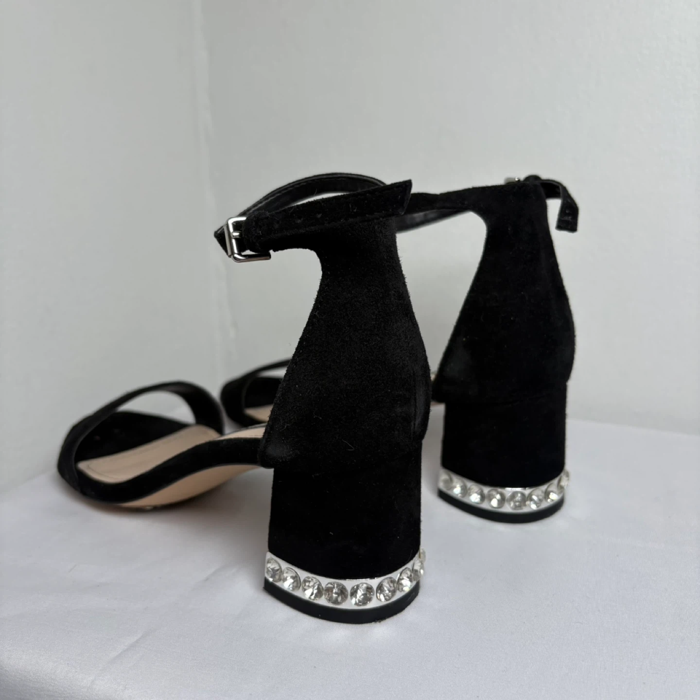 Nine West Black Suede Block Heel - photo 4