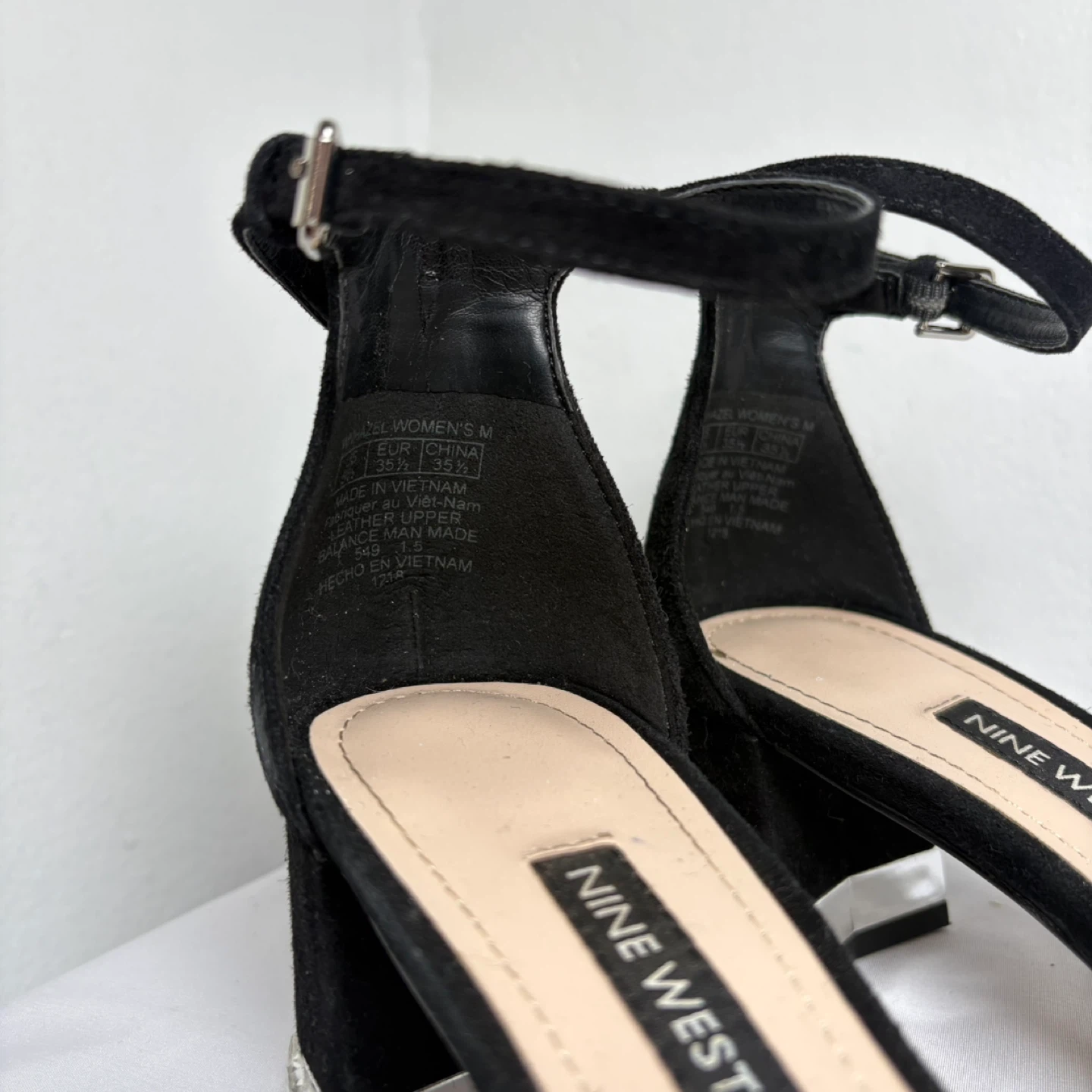 Nine West Black Suede Block Heel - photo 5