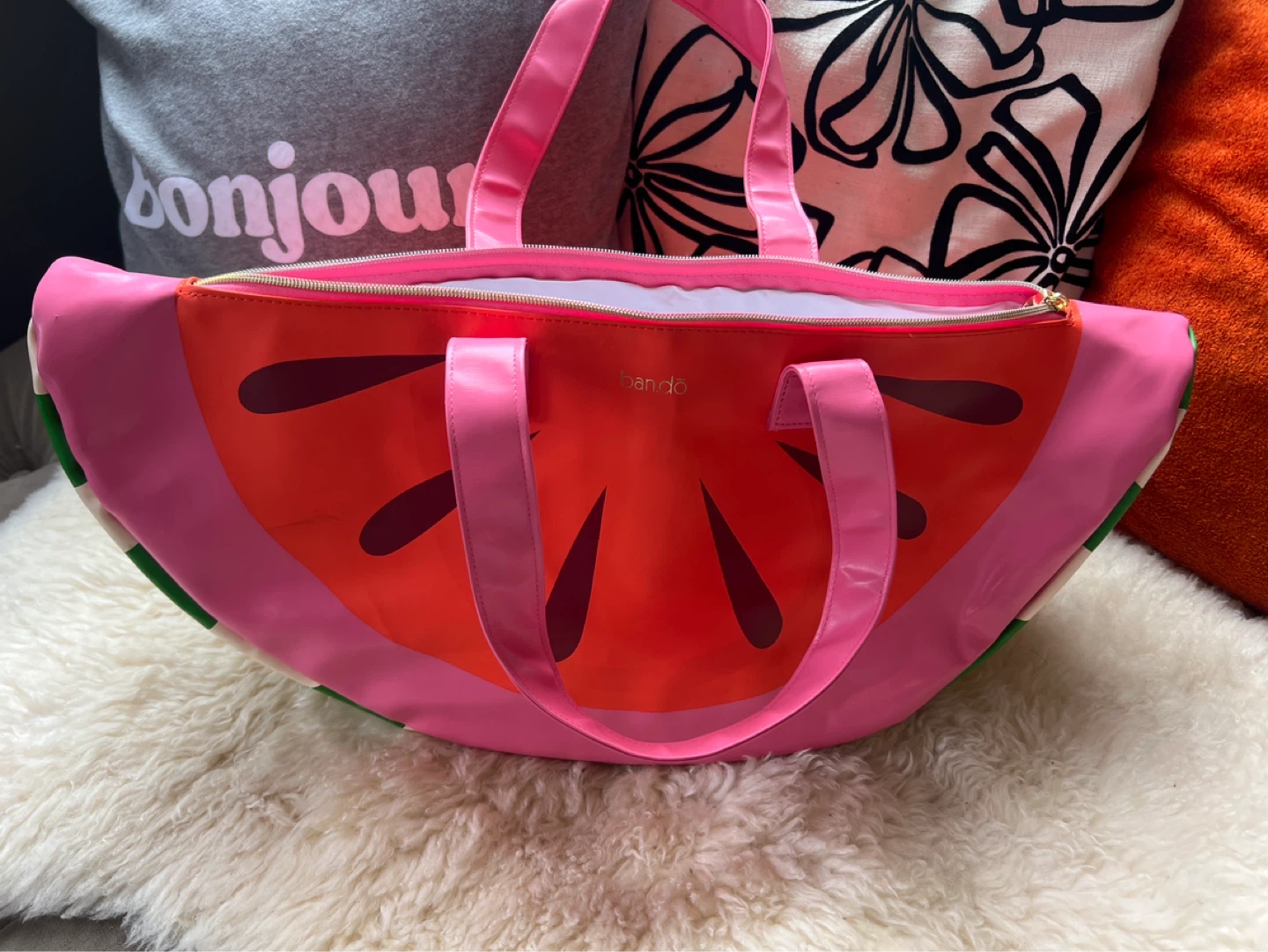 Bando Watermelon Slice Insulated cooler Bag - photo 4