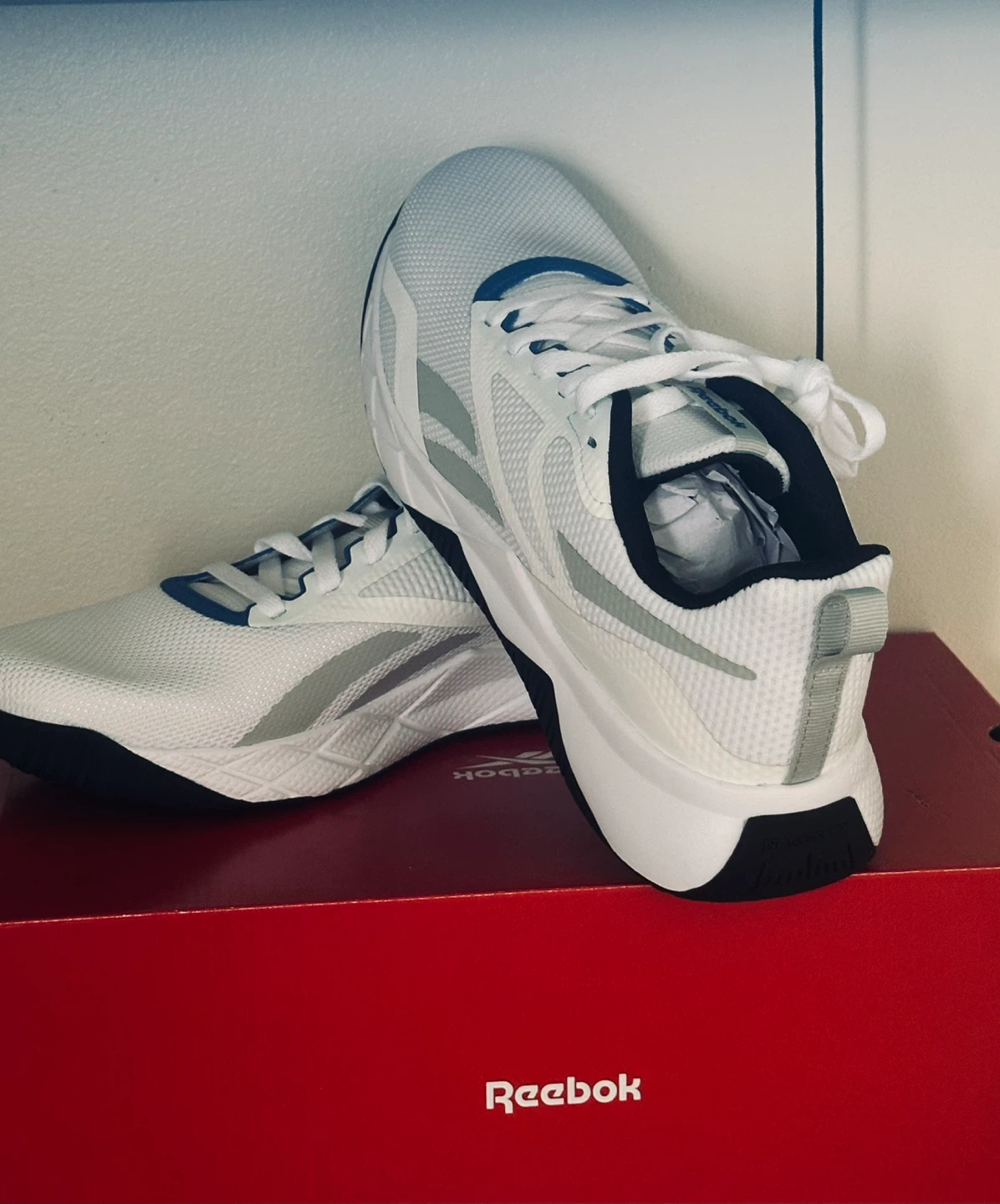 Reebok White & Grey  men’s Shoes - photo 5