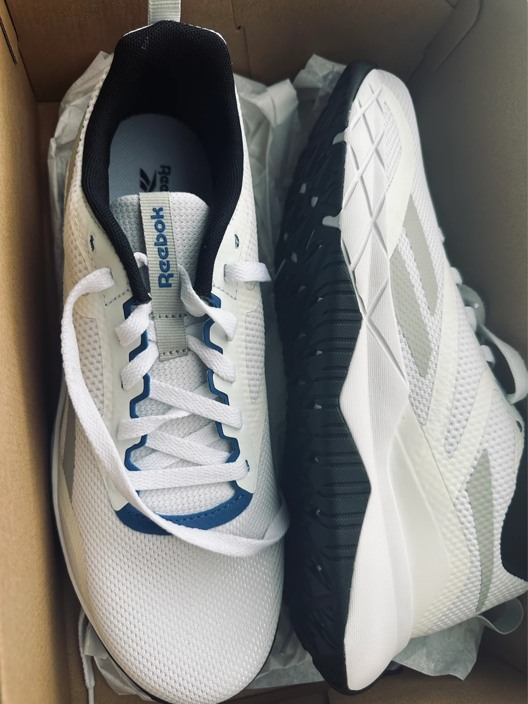Reebok White & Grey  men’s Shoes - photo 2