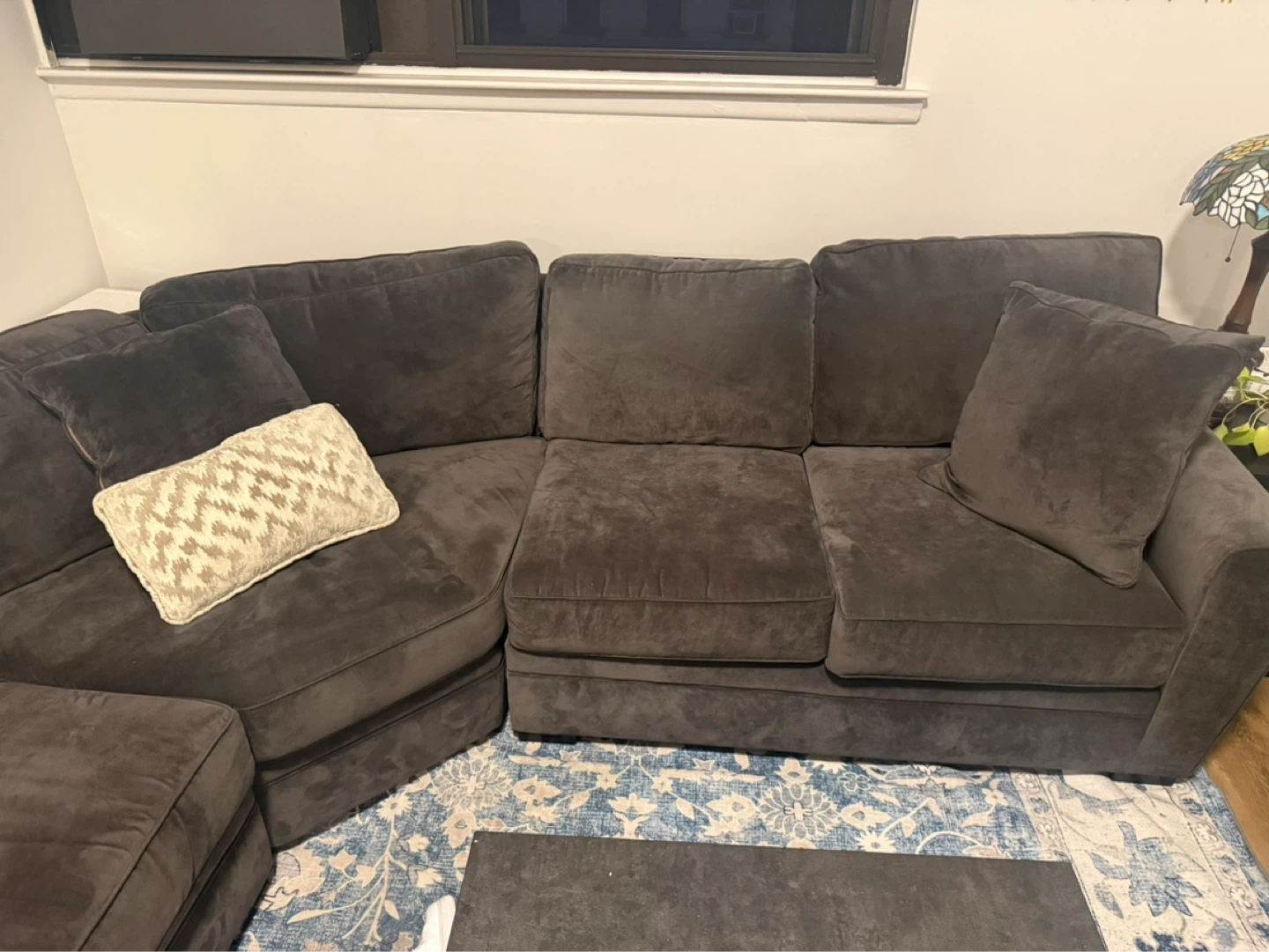 Raymour & Flanigan Artemis Dark Gray Sectional - photo 4