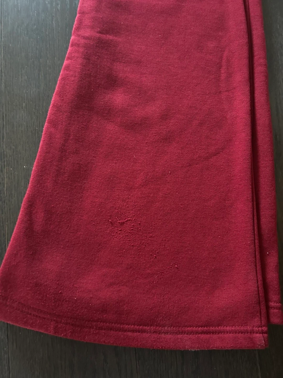 True Religion Red Sweatpants Bell Bottoms - photo 3