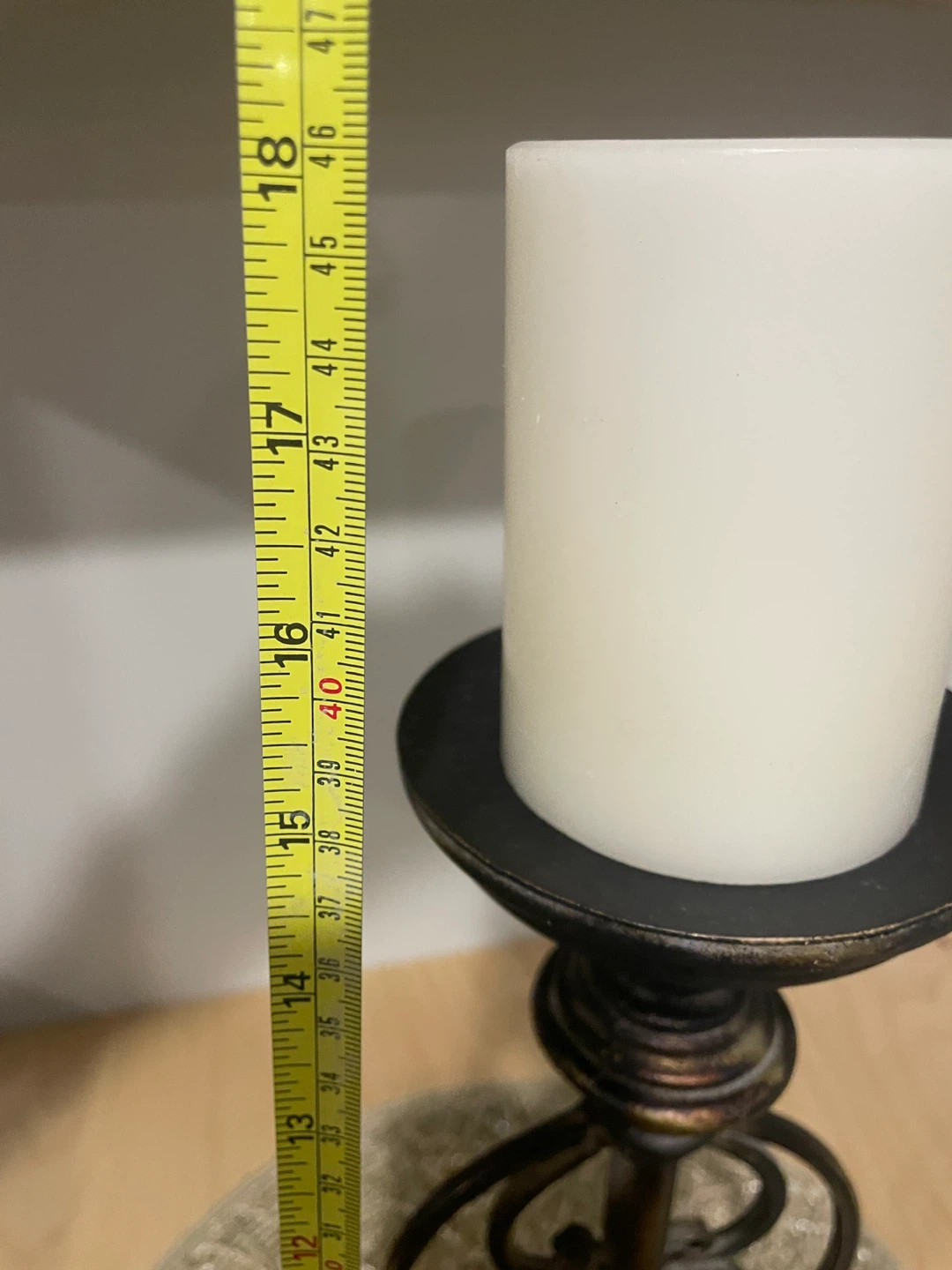 3 piece Candle Holder with Vase and Tealight Holder Set - photo 3