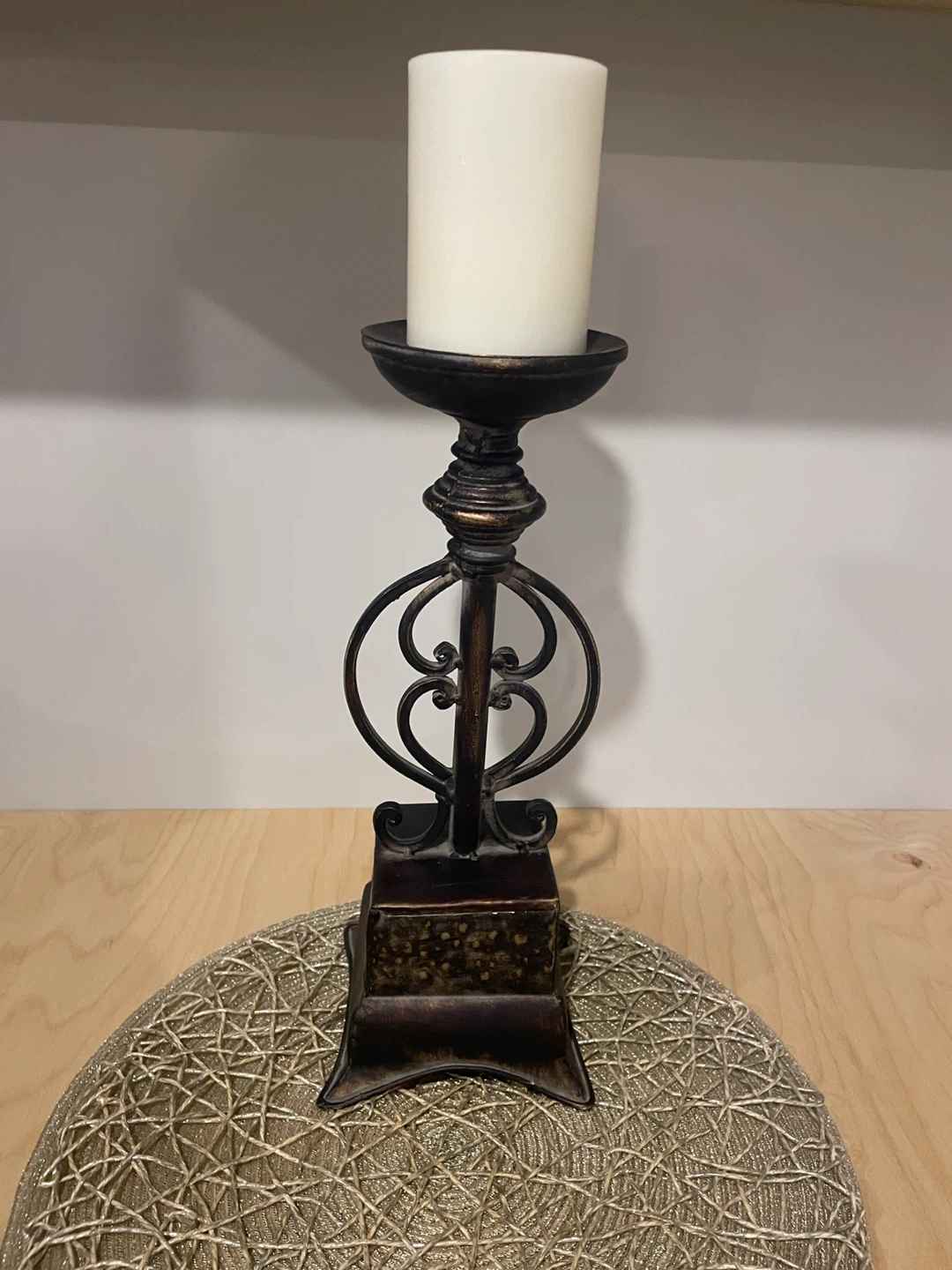 3 piece Candle Holder with Vase and Tealight Holder Set - photo 2
