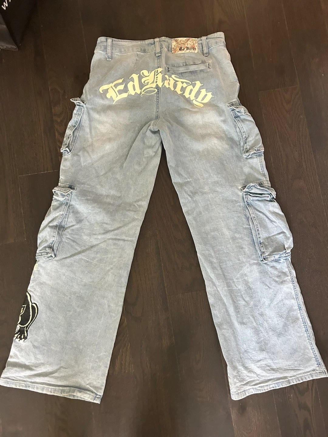 Ed Hardy Womens Cargo Jeans - photo 2