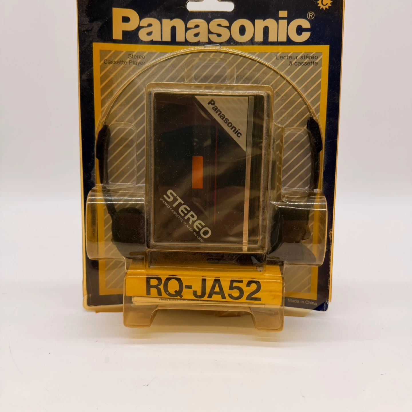 Panasonic RQ-JA52 Stereo Cassette Player New Sealed  Walkman - photo 2