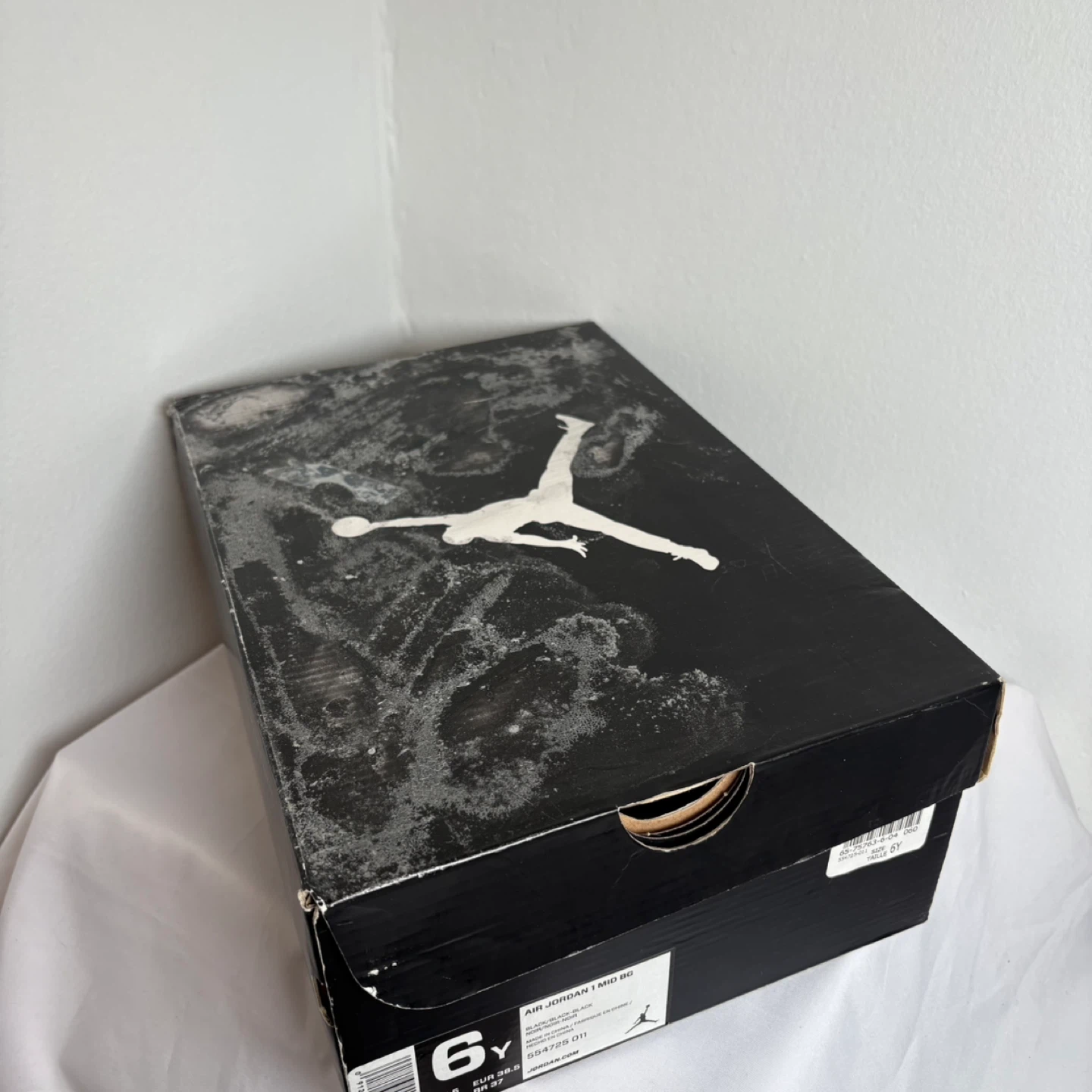 Air Jordan 1 Mid BG Black - photo 5