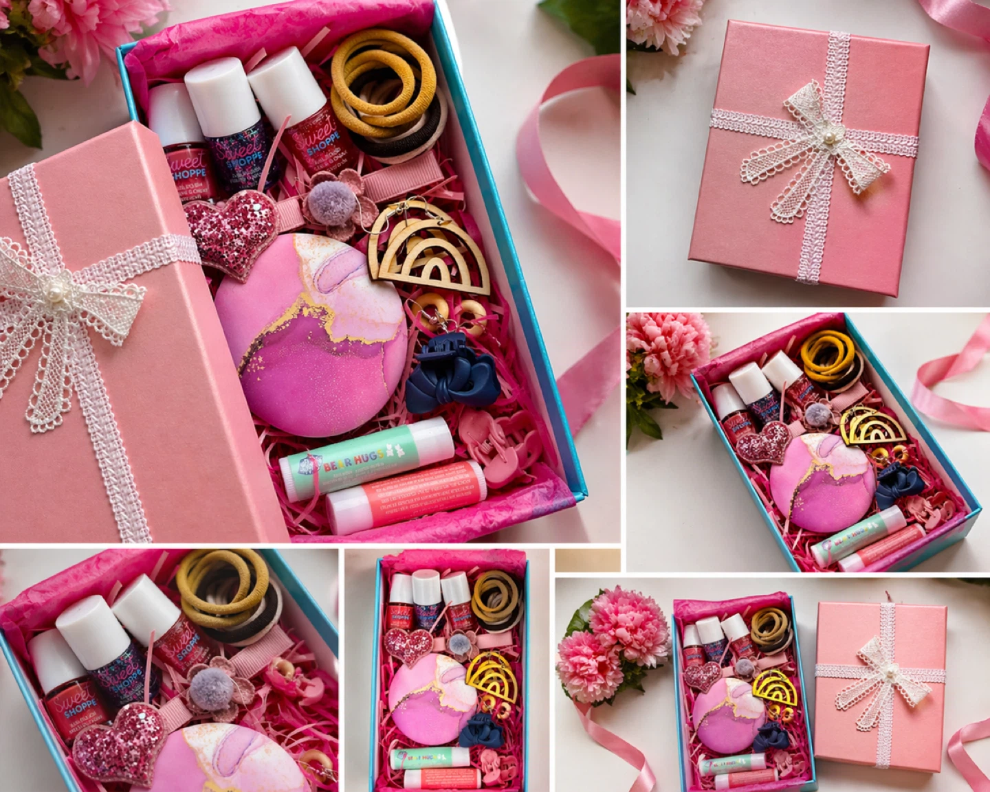 Cute Teen Self Care Gift Box 💖 Nail Polish Bundle - photo 2