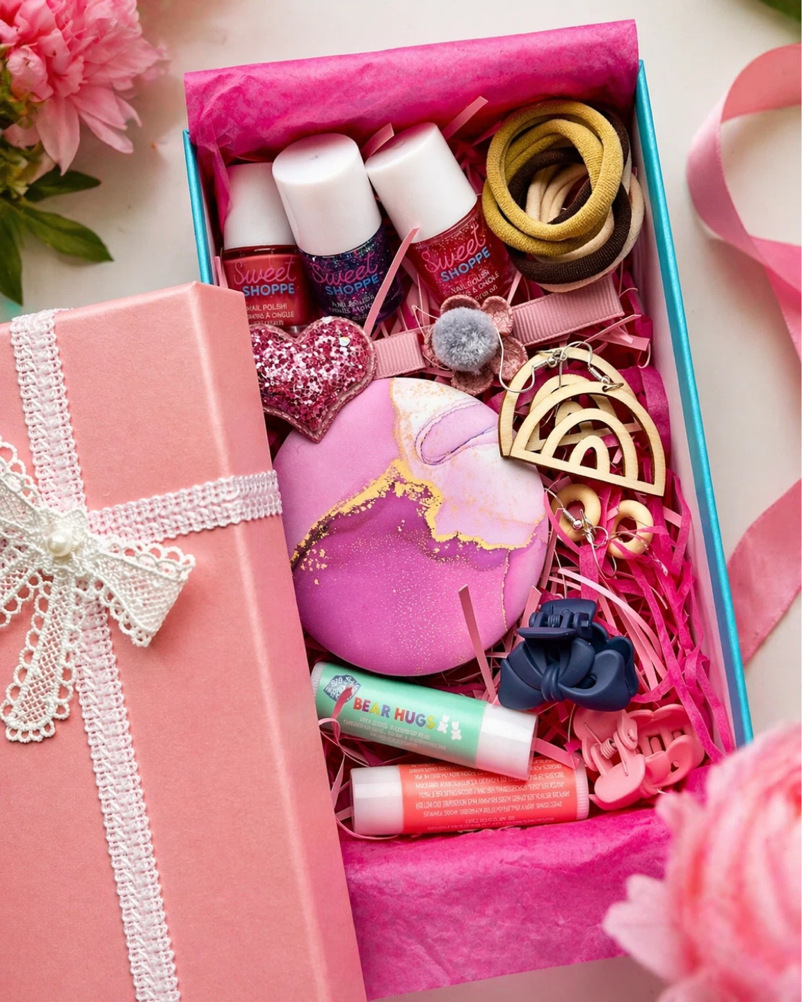 Cute Teen Self Care Gift Box 💖 Nail Polish Bundle