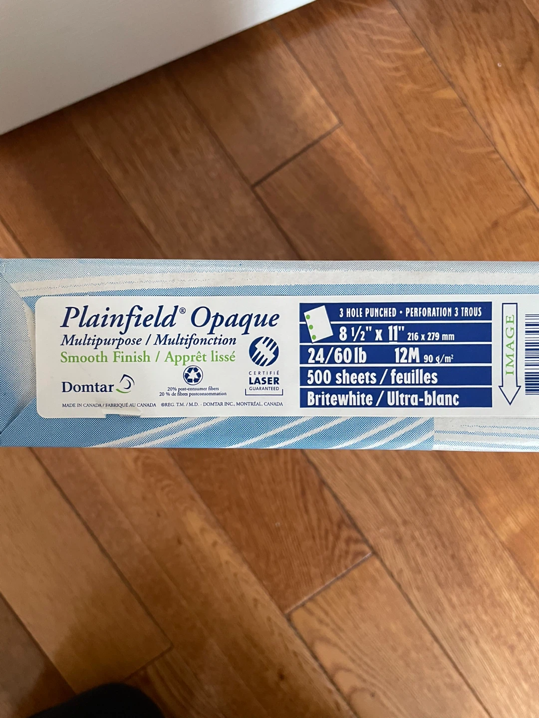 FREE 3-Hole Punched Paper - 8.5" x 11"