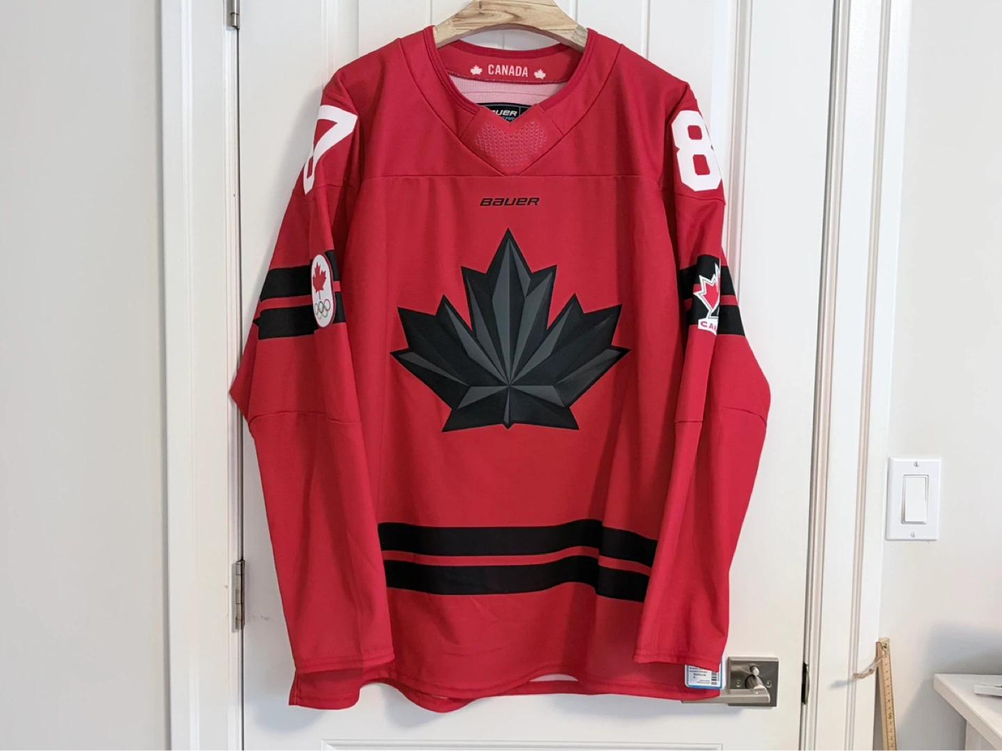 BNWT Authentic Bauer 2026 Canada Crosby Semi Pro Jersey Size 54 - photo 5
