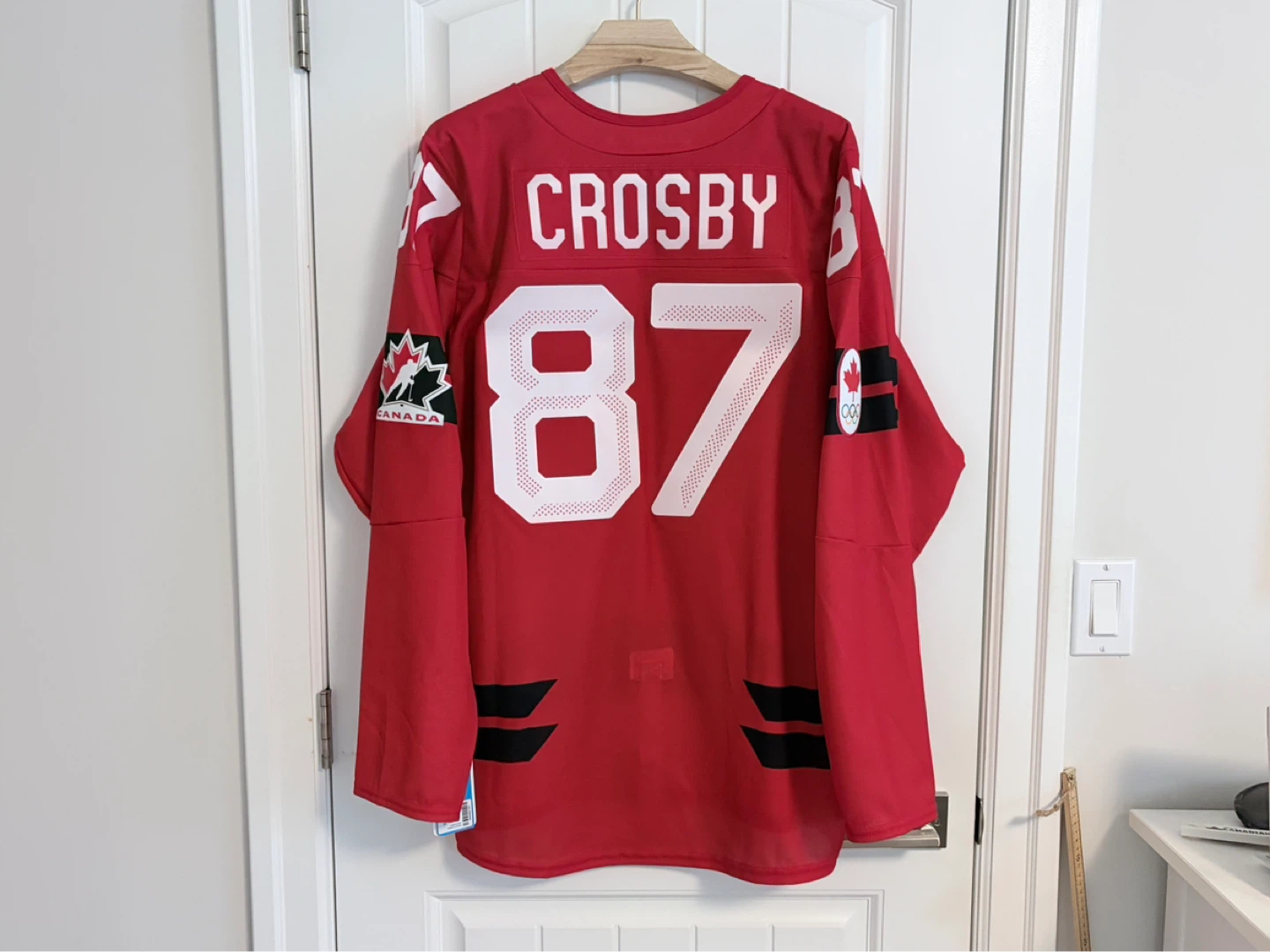 BNWT Authentic Bauer 2026 Canada Crosby Semi Pro Jersey Size 54