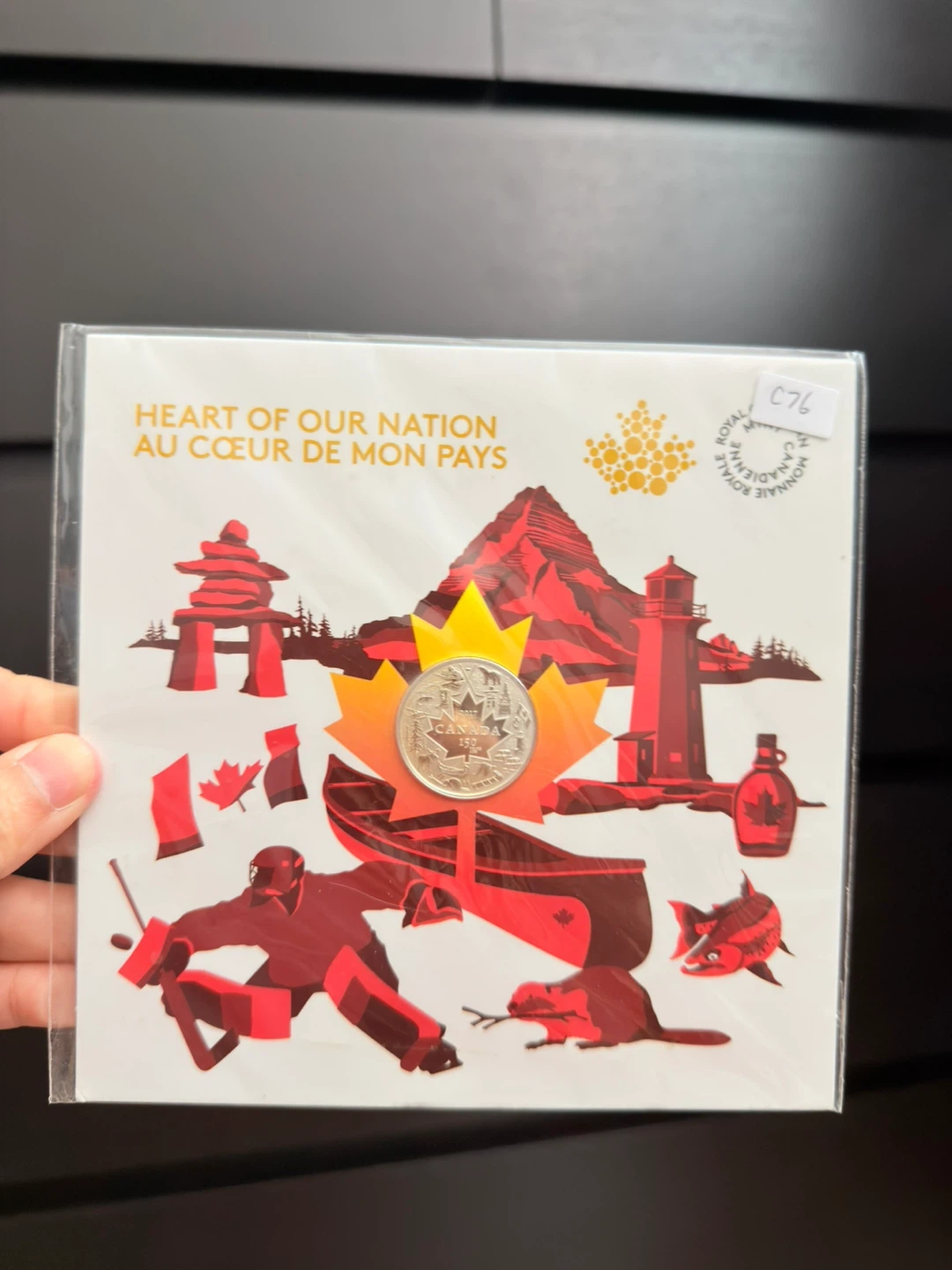 2017 $5 Fine Silver Coin - Heart of Our Nation
