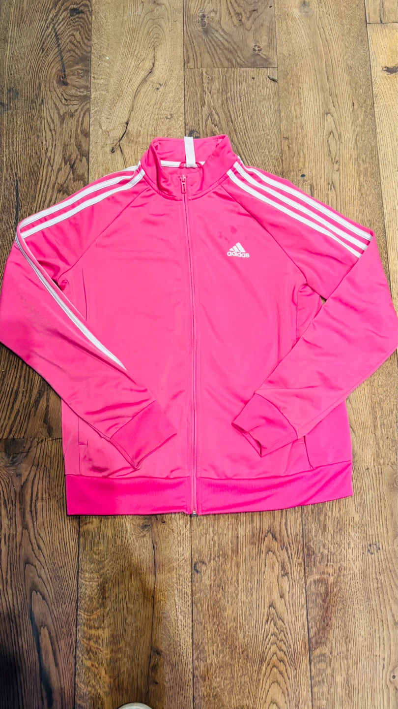 Pink Adidas Track Jacket