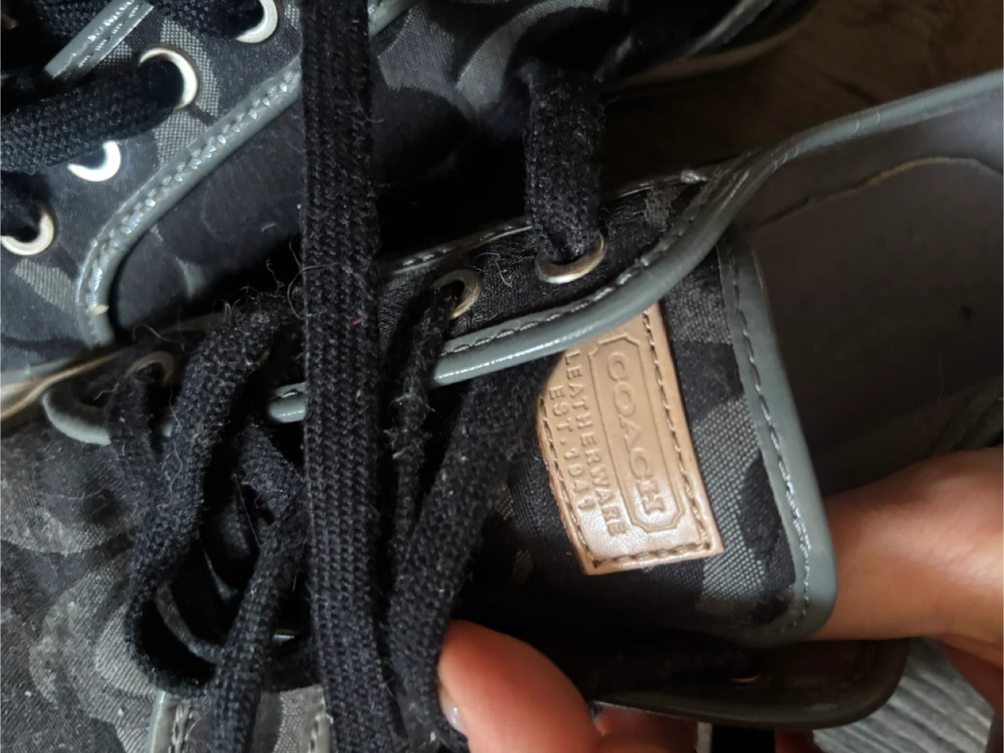 Coach Signature C Canvas Sneakers - photo 4