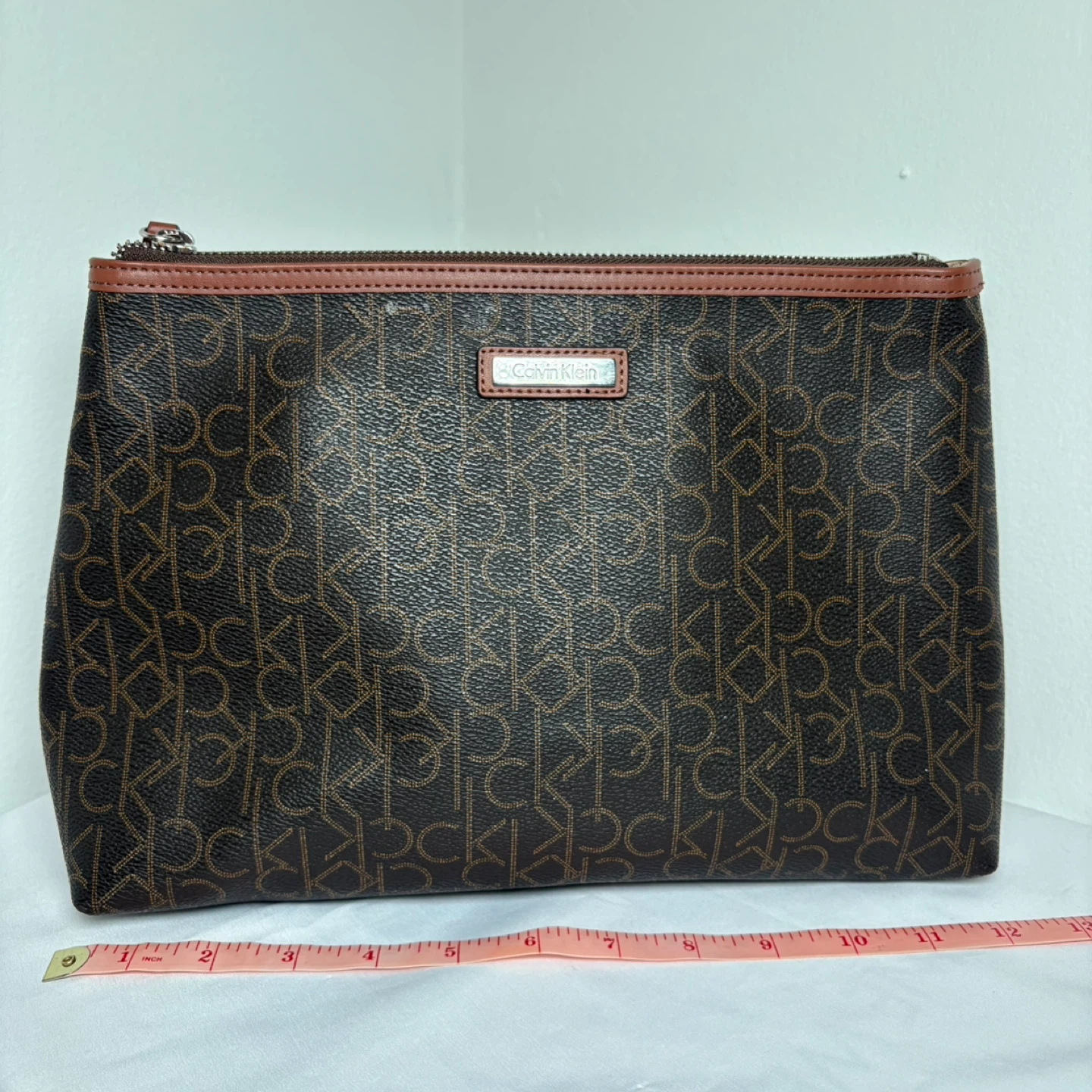 Calvin Klein Monogram Cosmetic/Travel Bag - photo 5