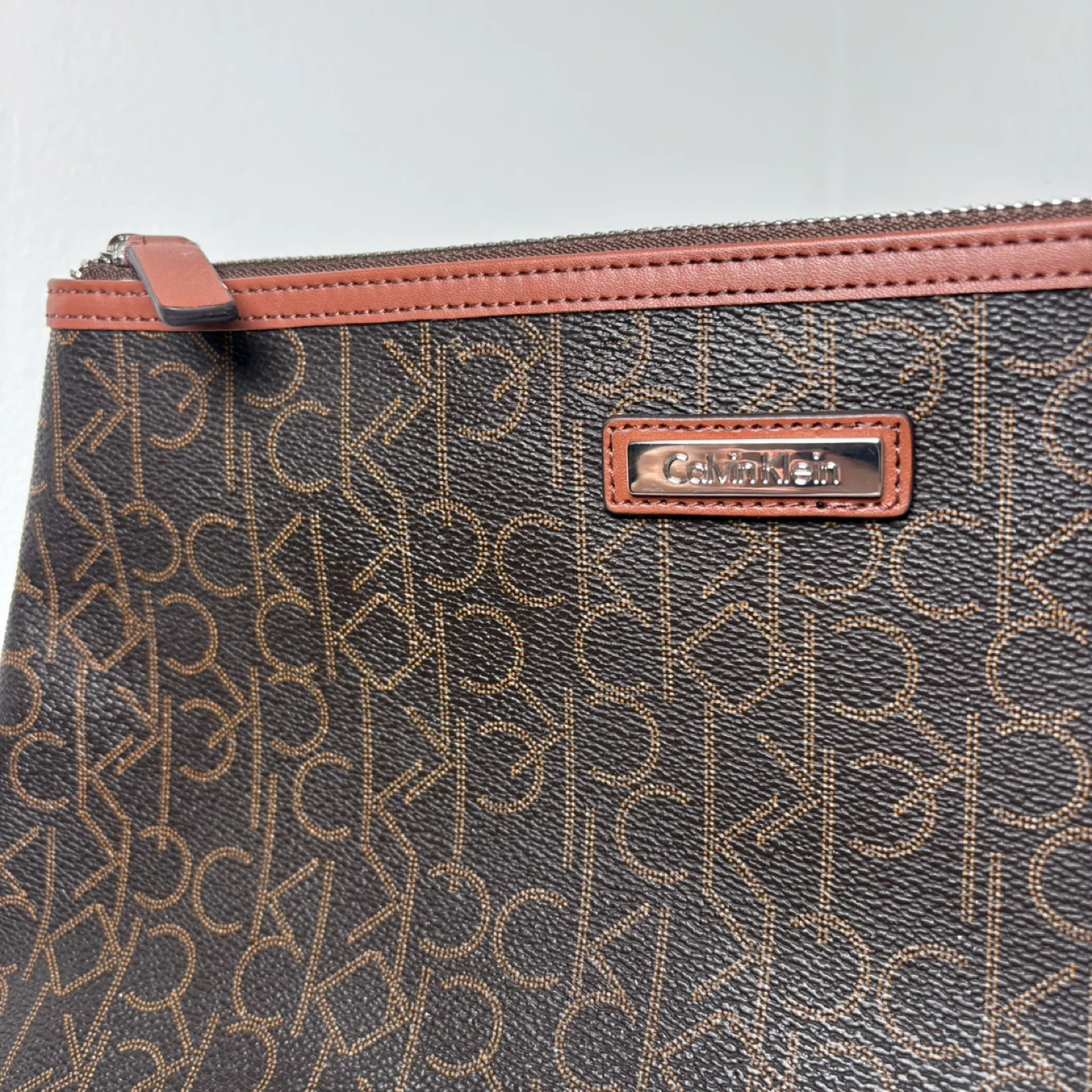 Calvin Klein Monogram Cosmetic/Travel Bag - photo 2