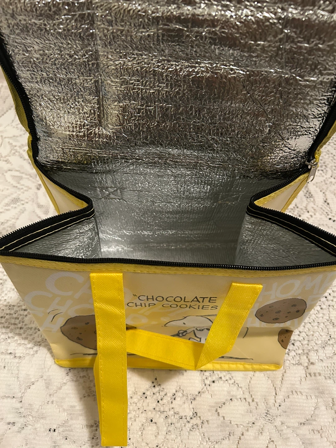 Peanuts "Chocolate Chip Cookies" Insulated Lunch Bag - photo 3