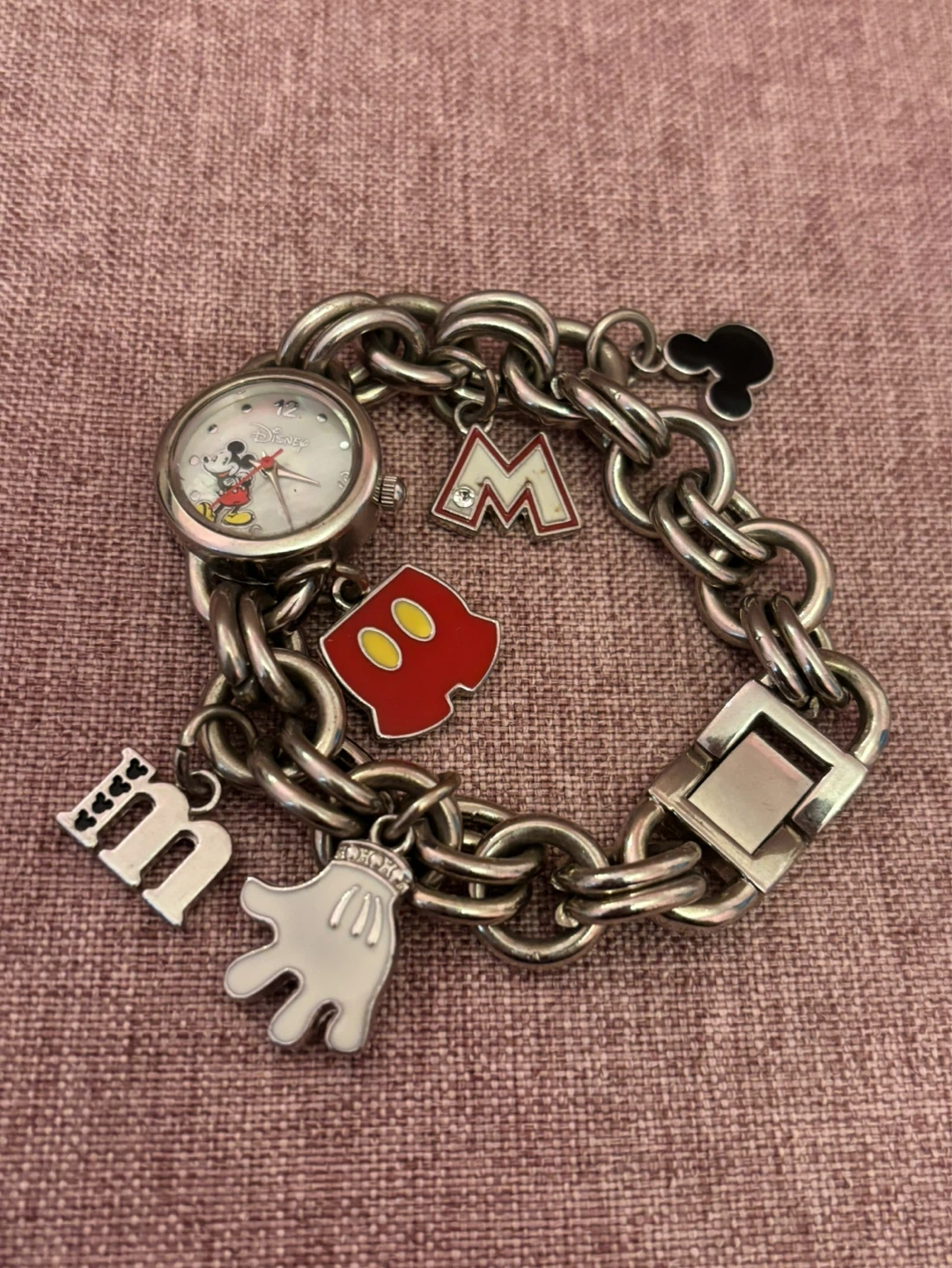 Disney Mickey Mouse Charm Watch Bracelet - photo 2