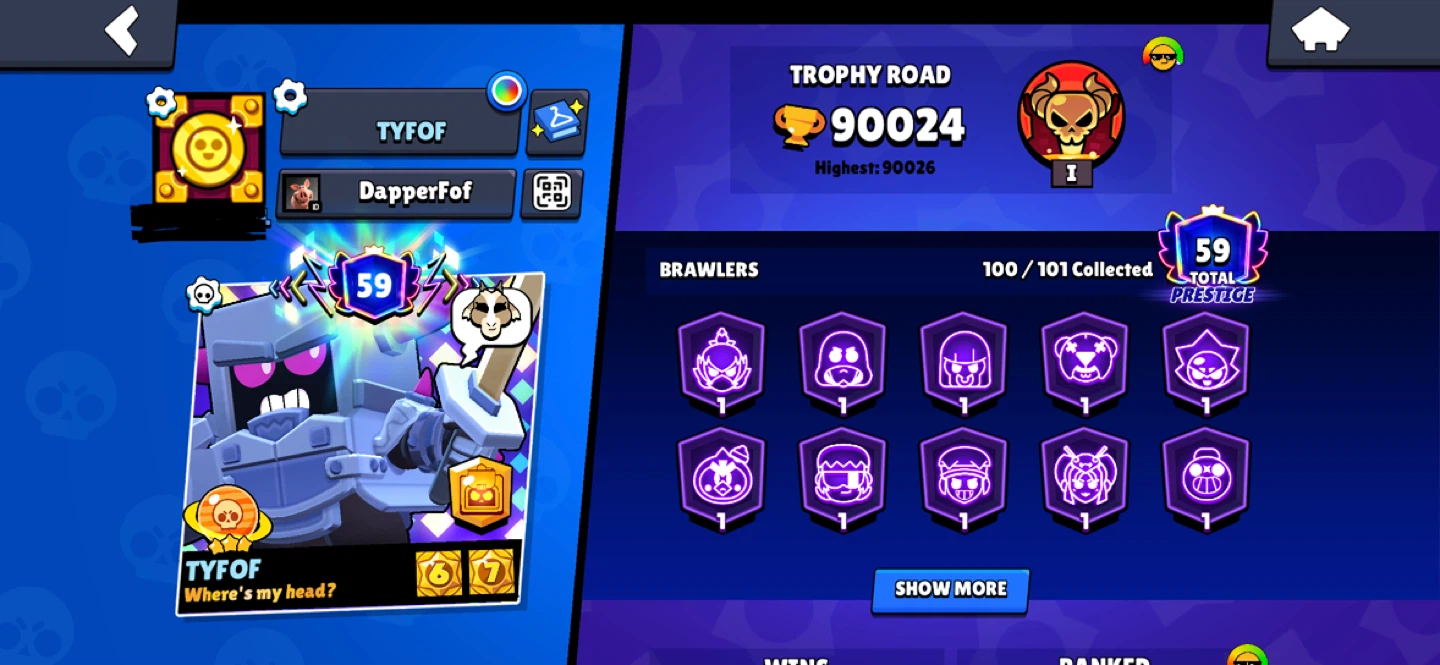 Brawl stars account