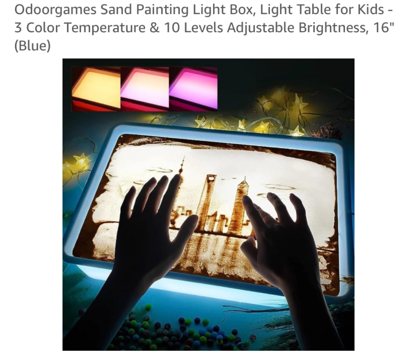 New Sand Painting Light Box, Light Table - photo 2