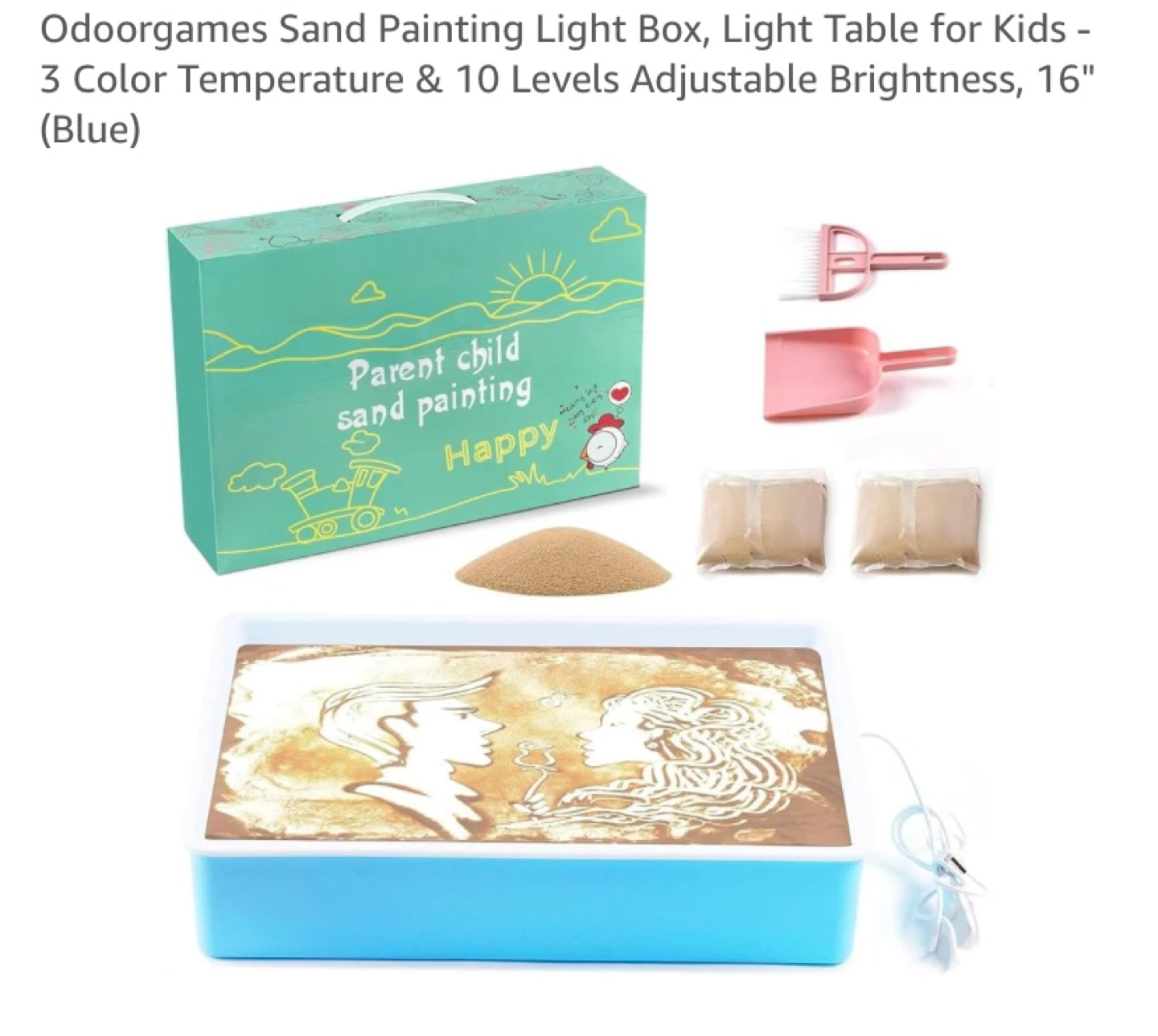 New Sand Painting Light Box, Light Table