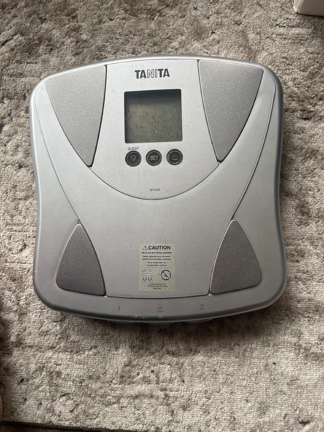 Tanita BF-679W Digital Body Weight Scale