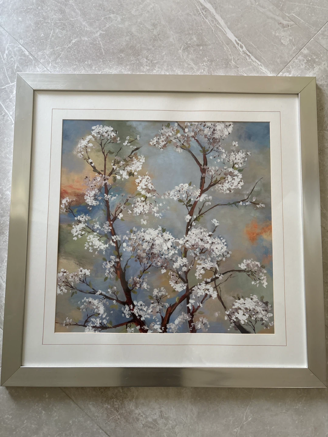 Framed Cherry Blossom Wall Art - photo 2