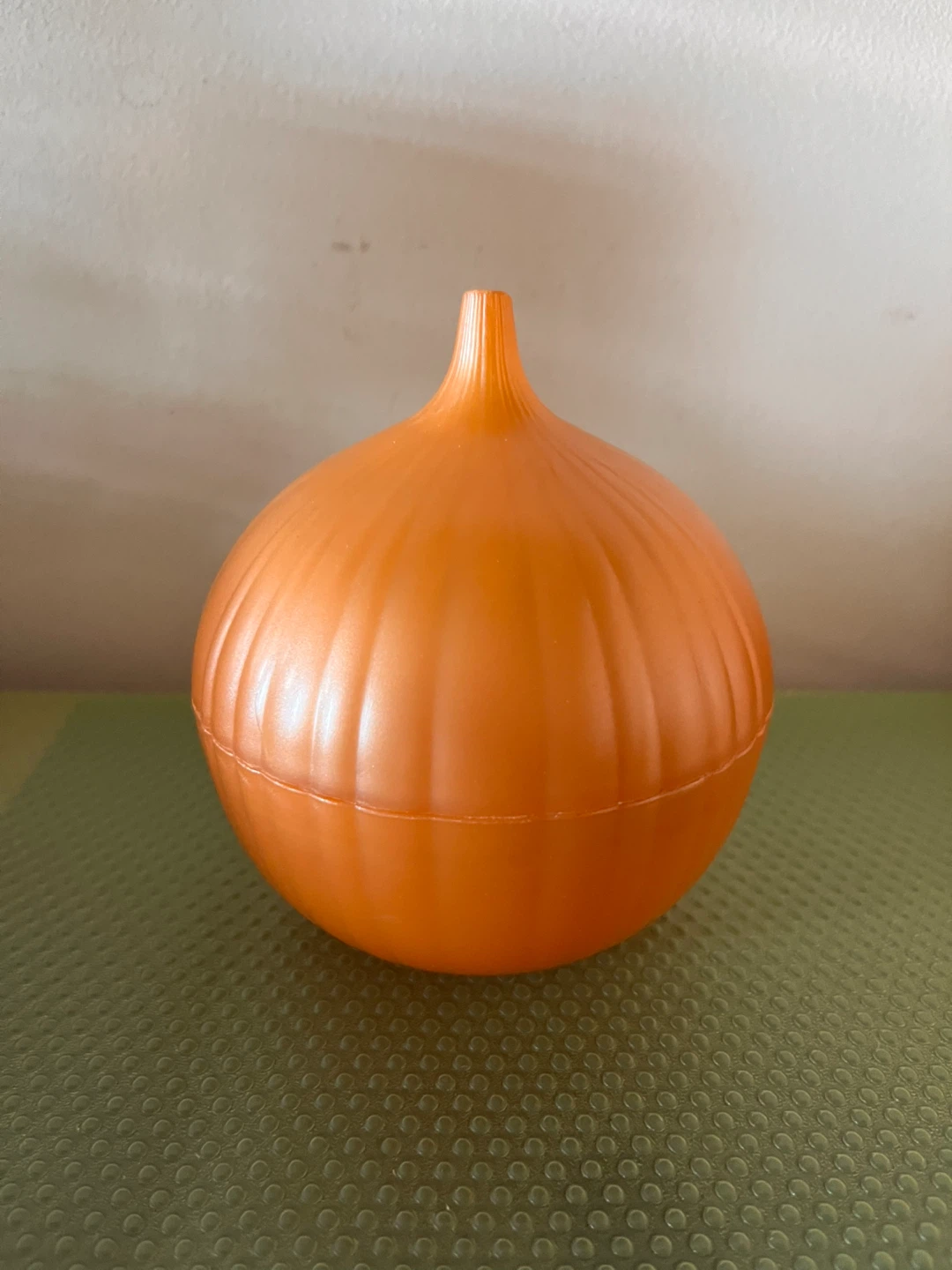 Onion Shaped Plastic Container